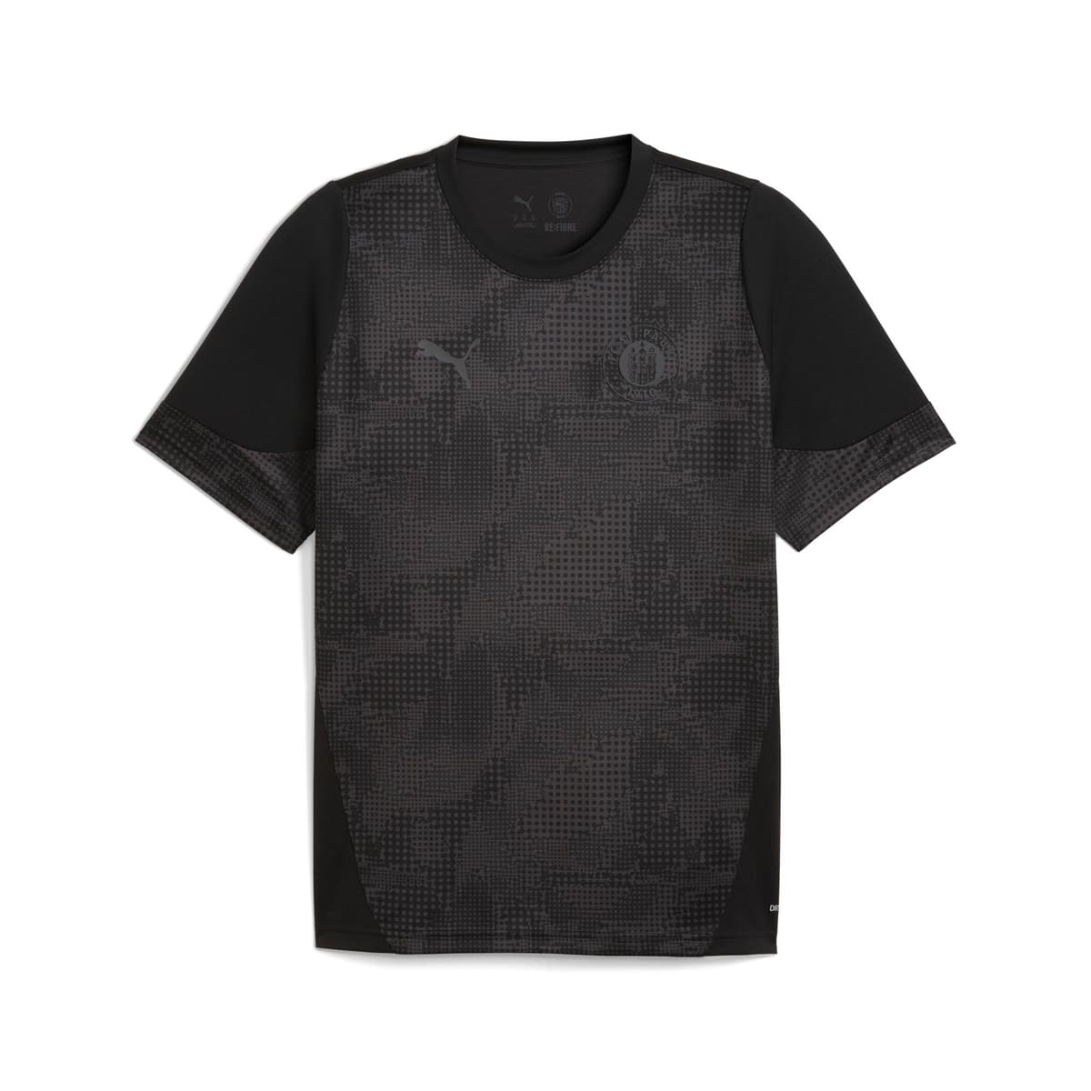 PUMA FC St. Pauli trainingsshirt voor Heren, Zwart/Grijs, Maat L