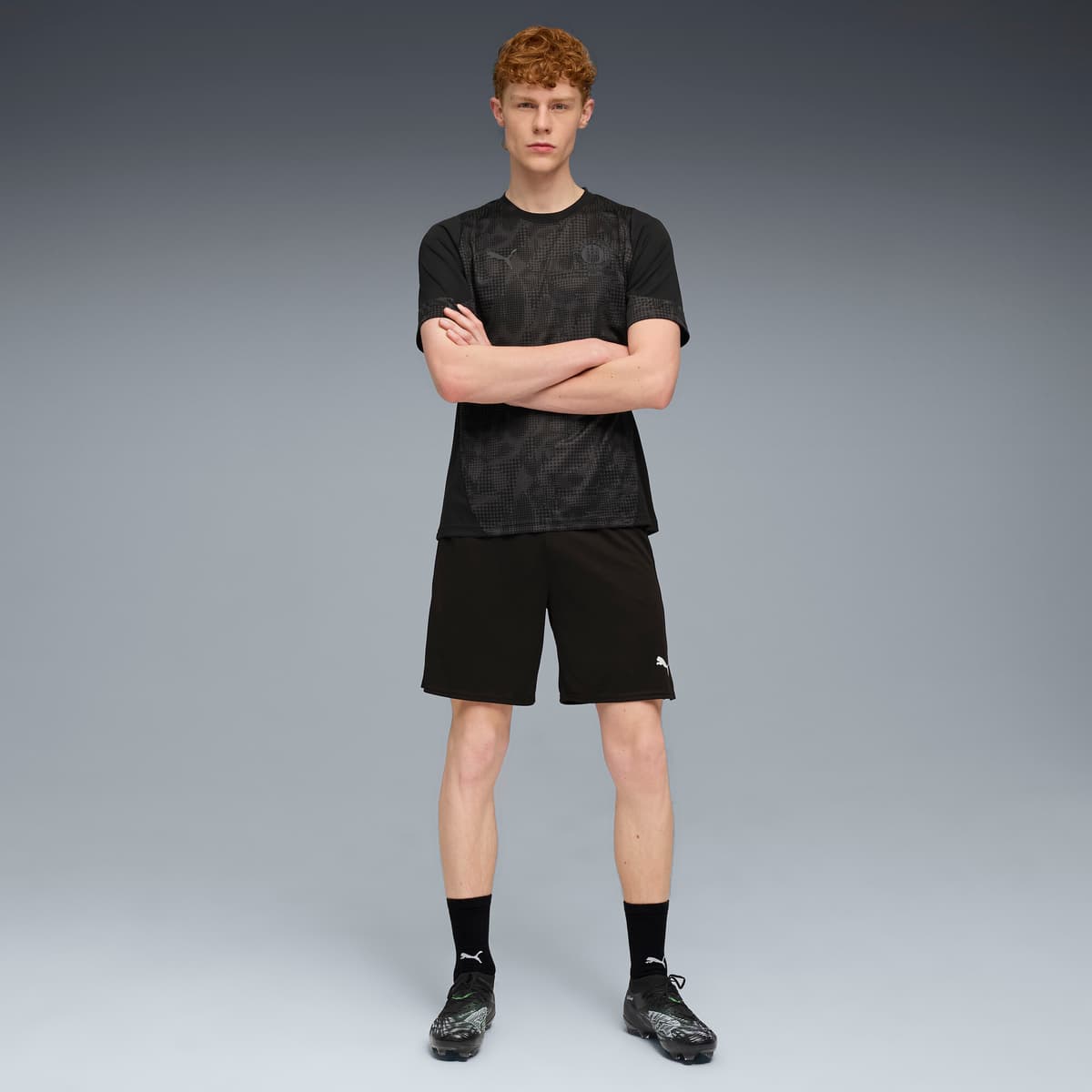 PUMA FC St. Pauli trainingsshirt voor Heren, Zwart/Grijs, Maat L thumbnail 4