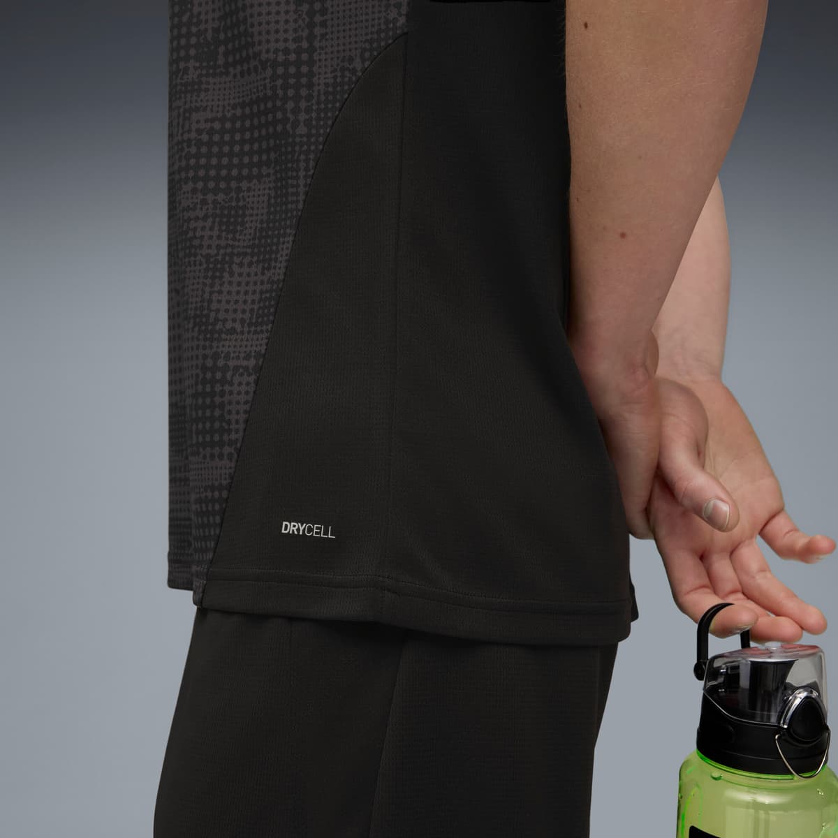 PUMA FC St. Pauli trainingsshirt voor Heren, Zwart/Grijs, Maat L thumbnail 2