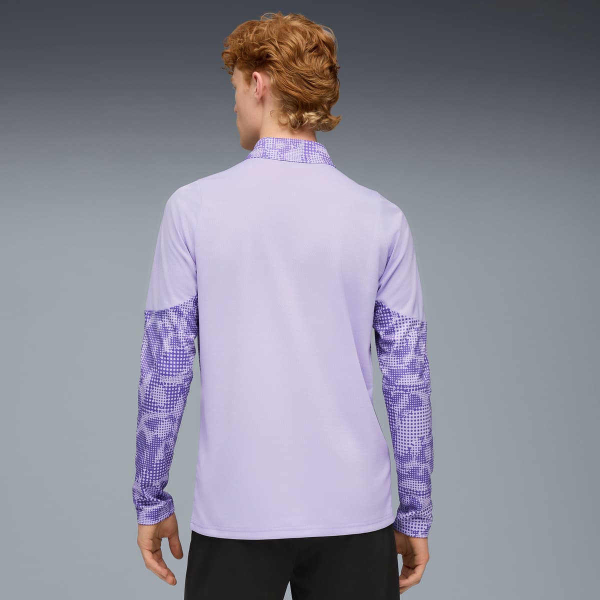 PUMA FC St. Pauli trainingstop met kwartrits voor Heren, Zwart, Maat XL thumbnail 3