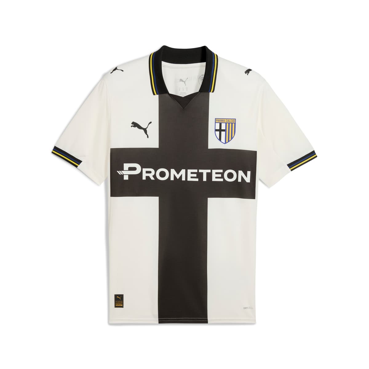 PUMA Parma Calcio thuisshirt voor Heren, Zwart/Wit, Maat M