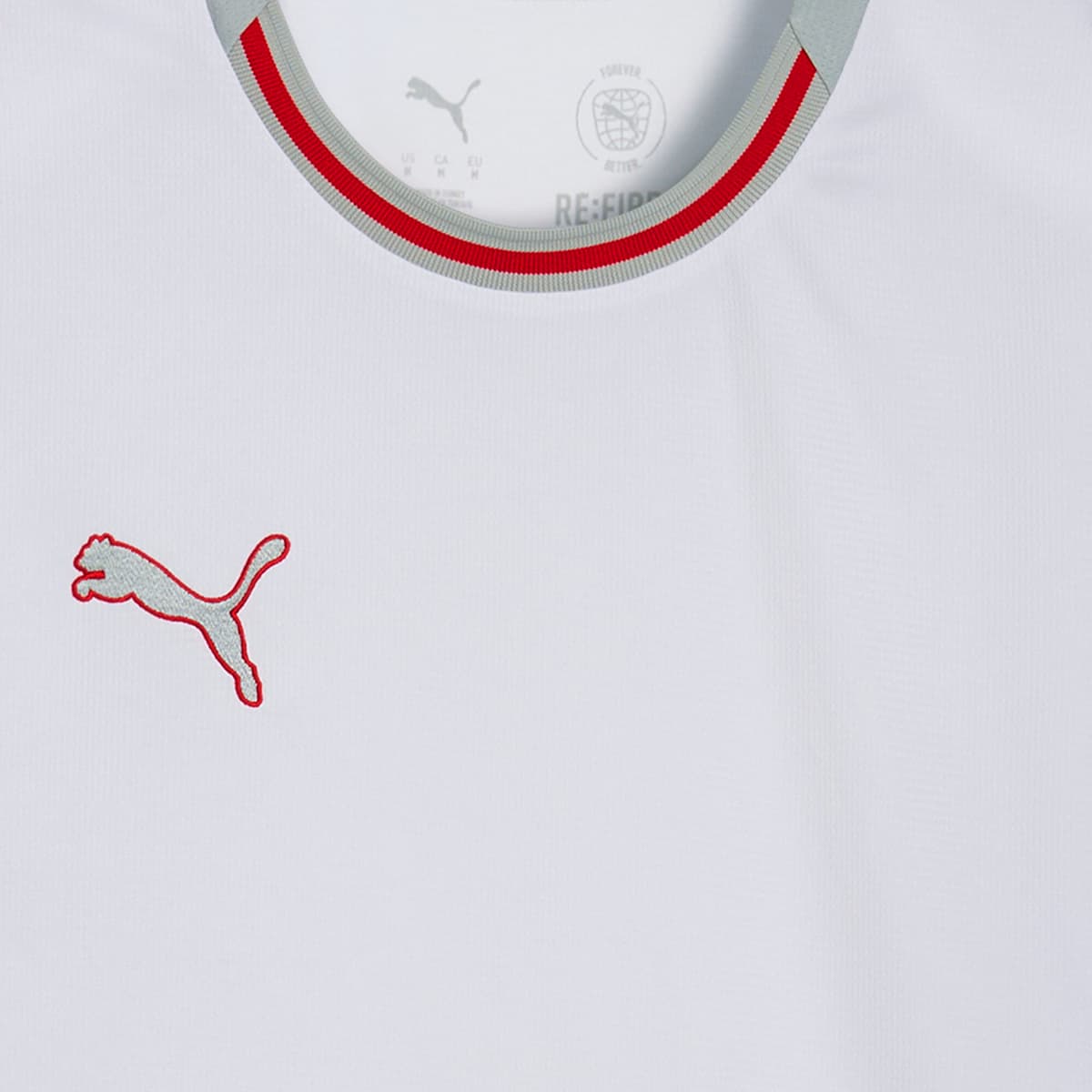 PUMA FC Heidenheim 25/26 derde shirt voor Heren, Grijs/Wit, Maat XL thumbnail 3