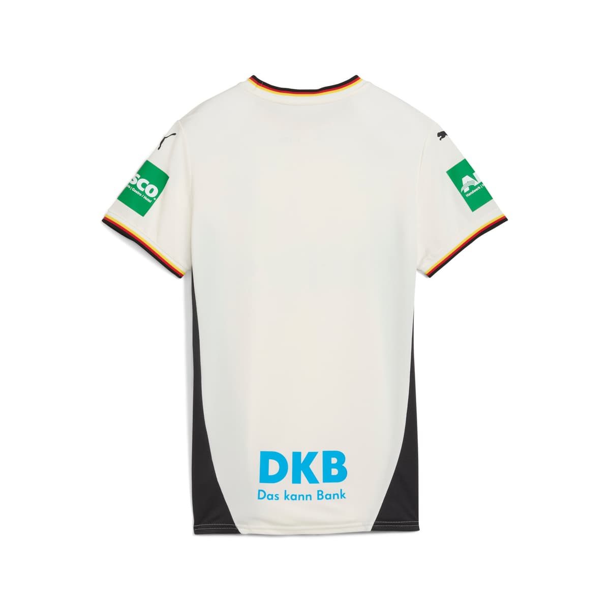PUMA Duitse handbalbond thuisshirt voor Dames, Grijs/Wit, Maat XL thumbnail 2