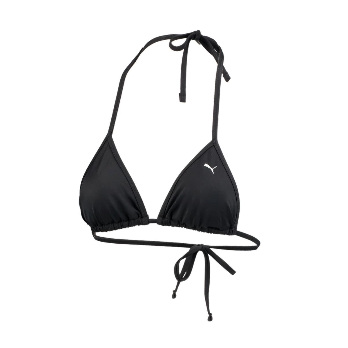 PUMA Swim Triangle Bikinitopje voor Dames, Zwart, Maat M thumbnail 3