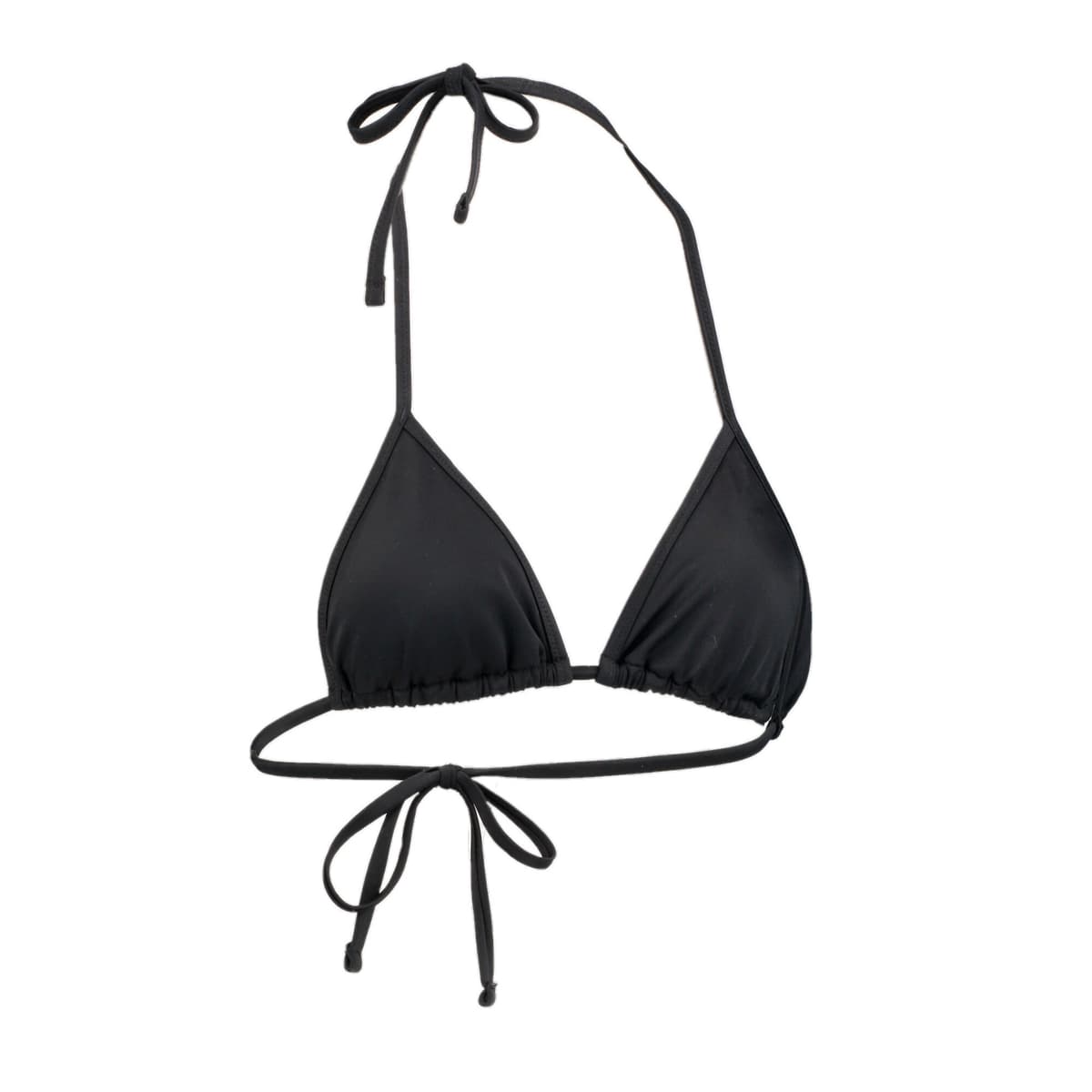 PUMA Swim Triangle Bikinitopje voor Dames, Zwart, Maat M thumbnail 2