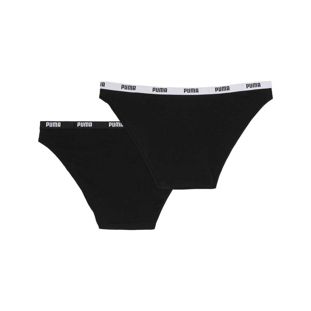 PUMA Bikinislip Damesondergoed, Zwart, Maat 5 thumbnail 2