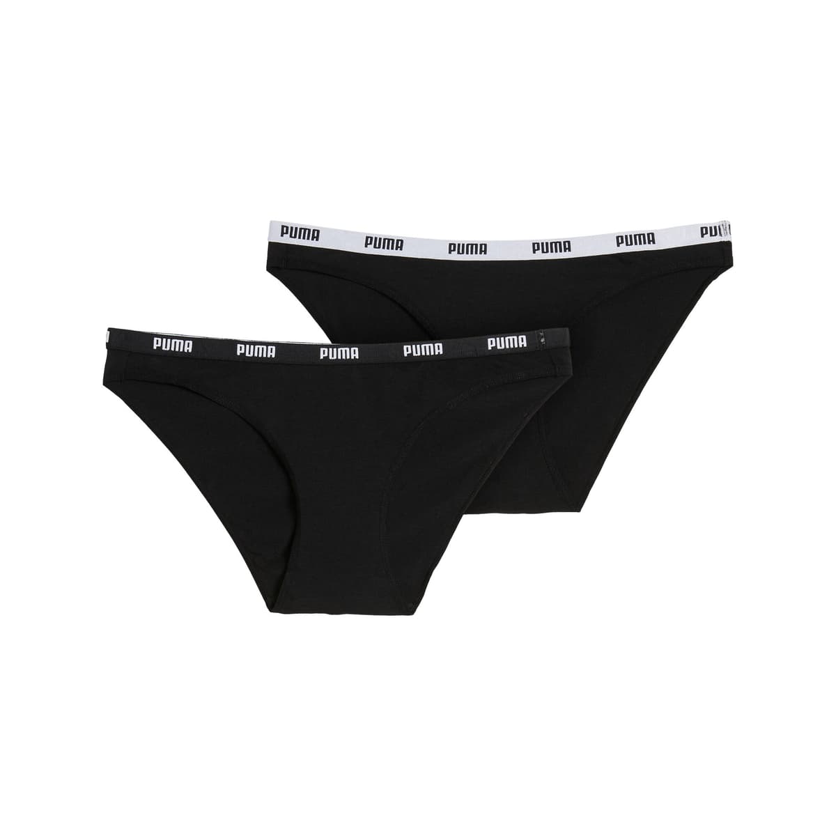 PUMA Bikinislip Damesondergoed, Zwart, Maat 5 thumbnail 5