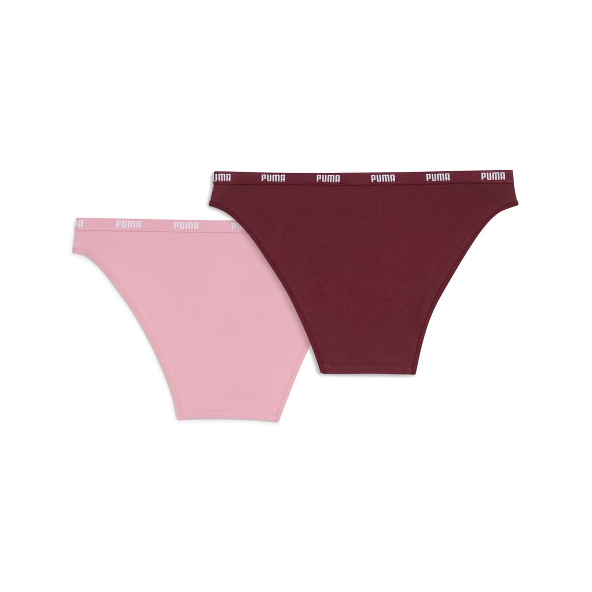 PUMA Bikinislip Damesondergoed, Rood, Maat 5 thumbnail 2