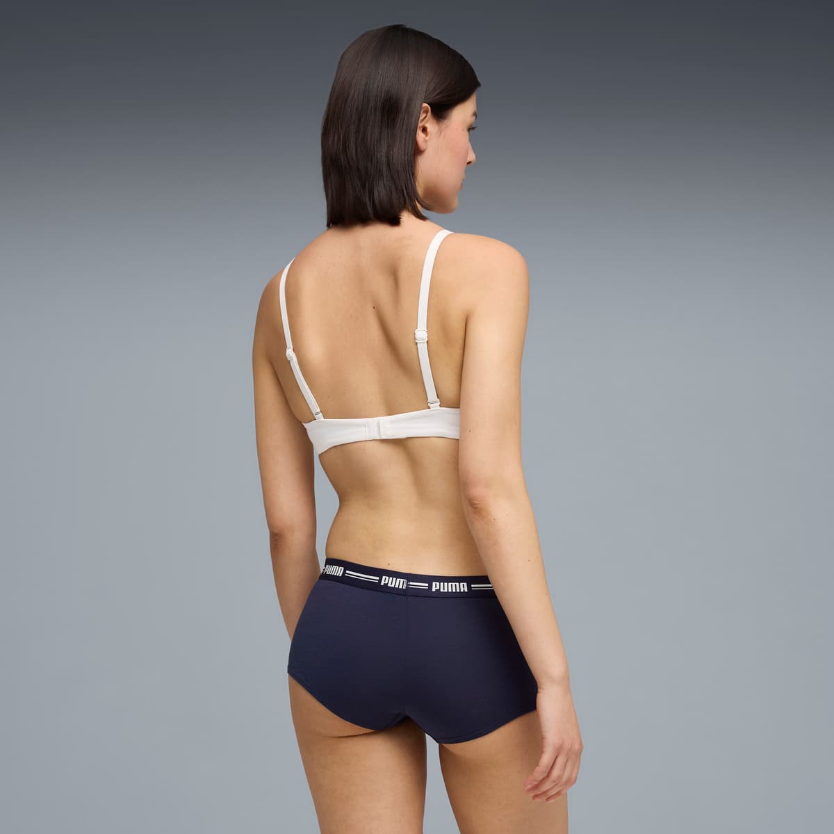 PUMA Minishorts voor Dames, Blauw, Maat 3 thumbnail 3