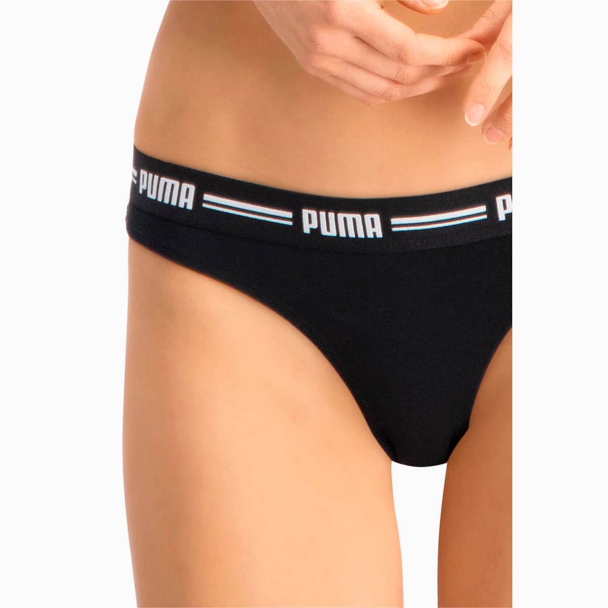 PUMA String voor Dames, Zwart, Maat 3 thumbnail 4
