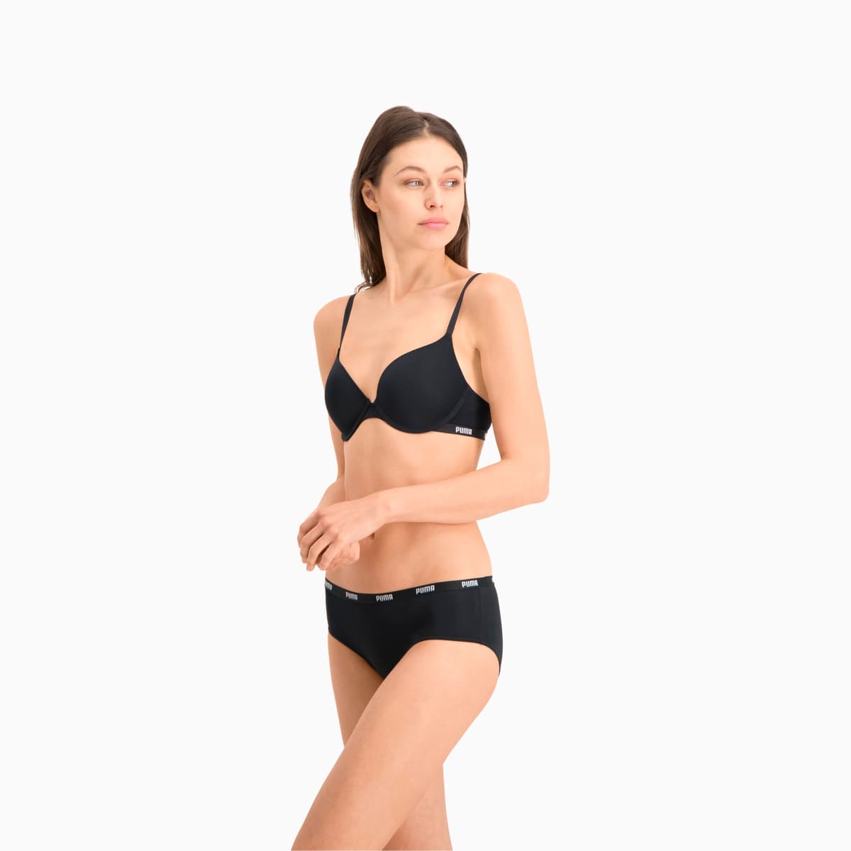 PUMA Brazilian Slip voor Dames, Zwart, Maat 1 thumbnail 5