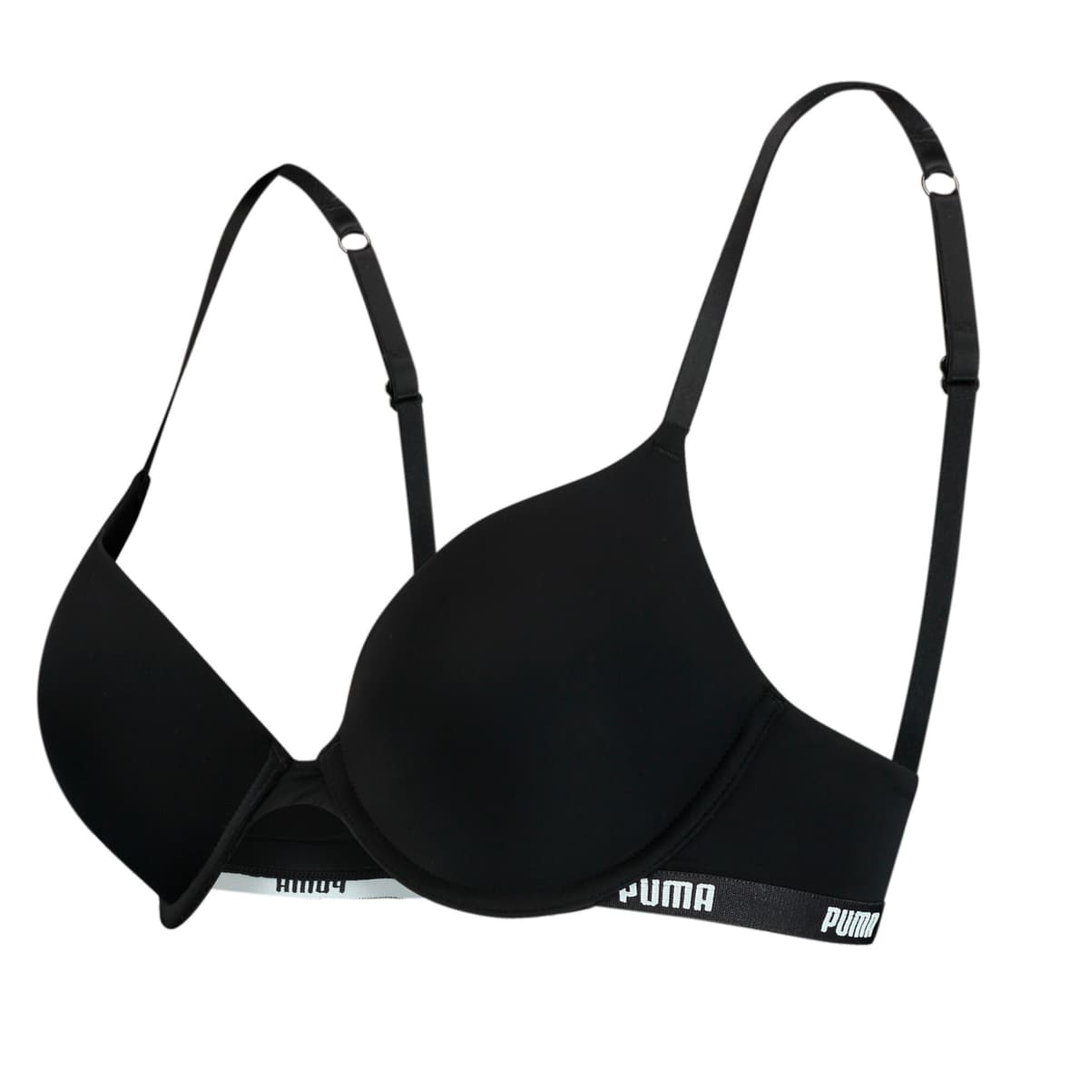 PUMA Push-up-bh voor Dames, Zwart, Maat 36D thumbnail 3