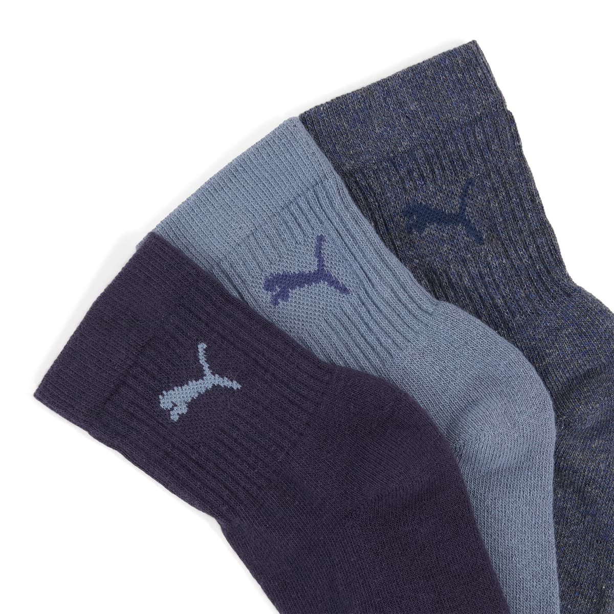 PUMA Junior Sportsokken, Blauw, Maat 35-38 thumbnail 2