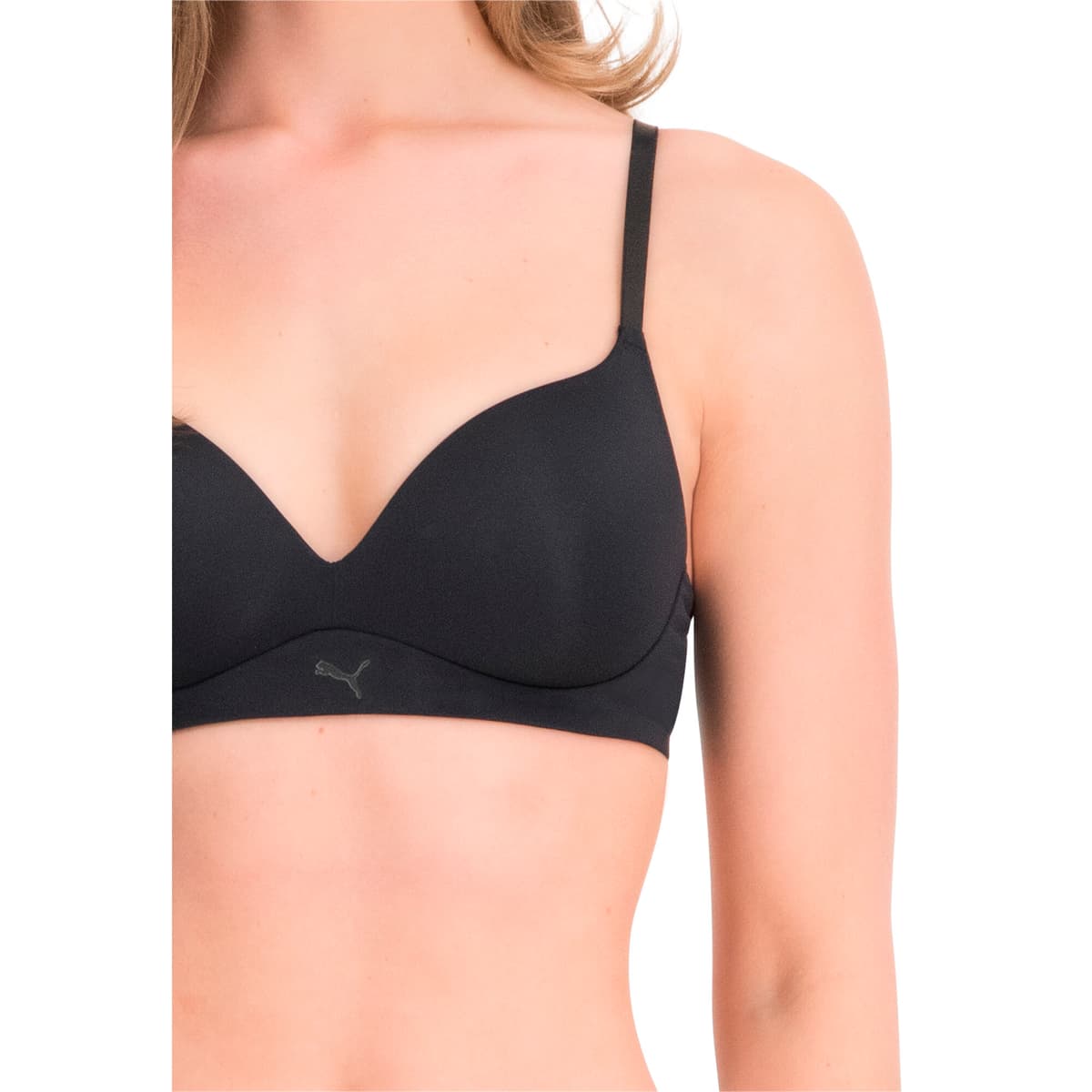 PUMA Bh voor Dames, Zwart, Maat 34B thumbnail 3