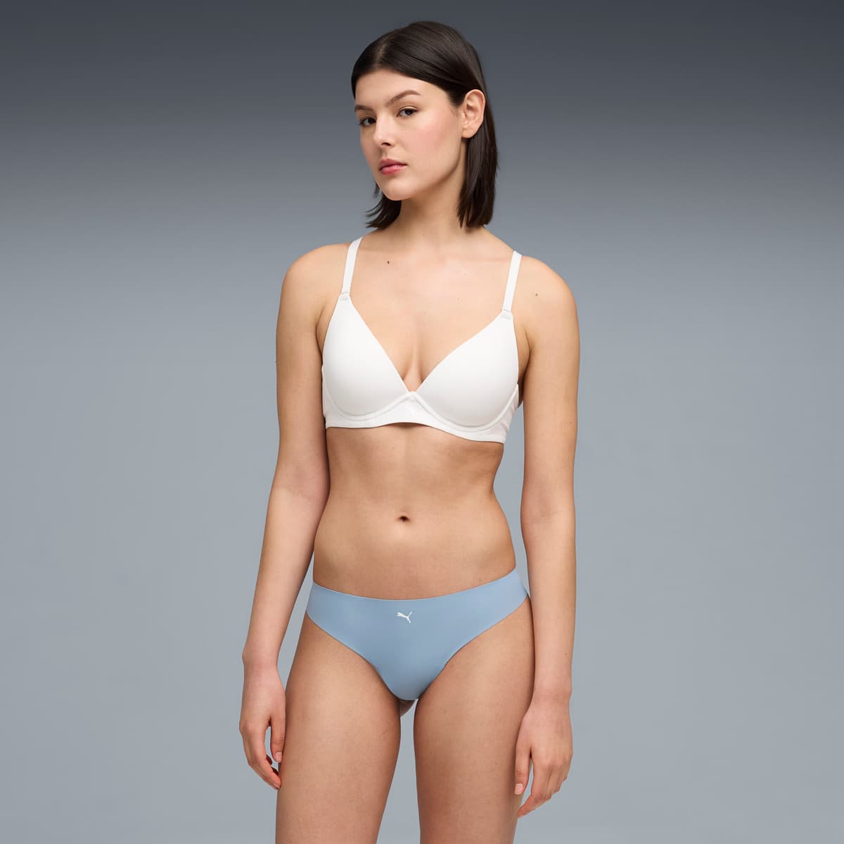 PUMA Naadloze String voor Dames, Blauw, Maat 3