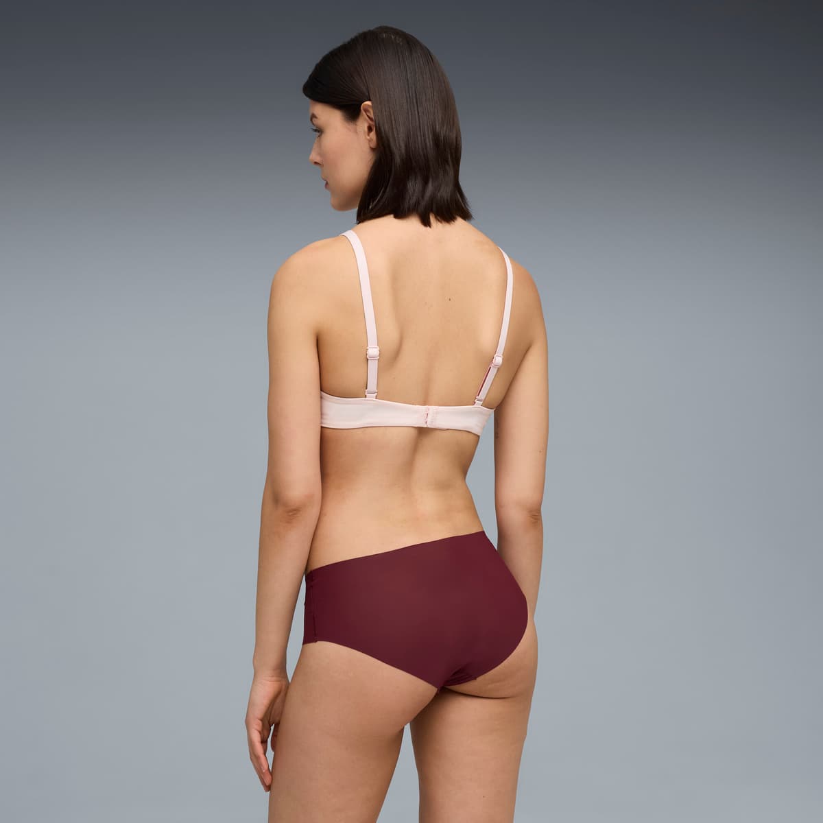 PUMA Naadloze Hipster voor Dames, Rood, Maat 2 thumbnail 3