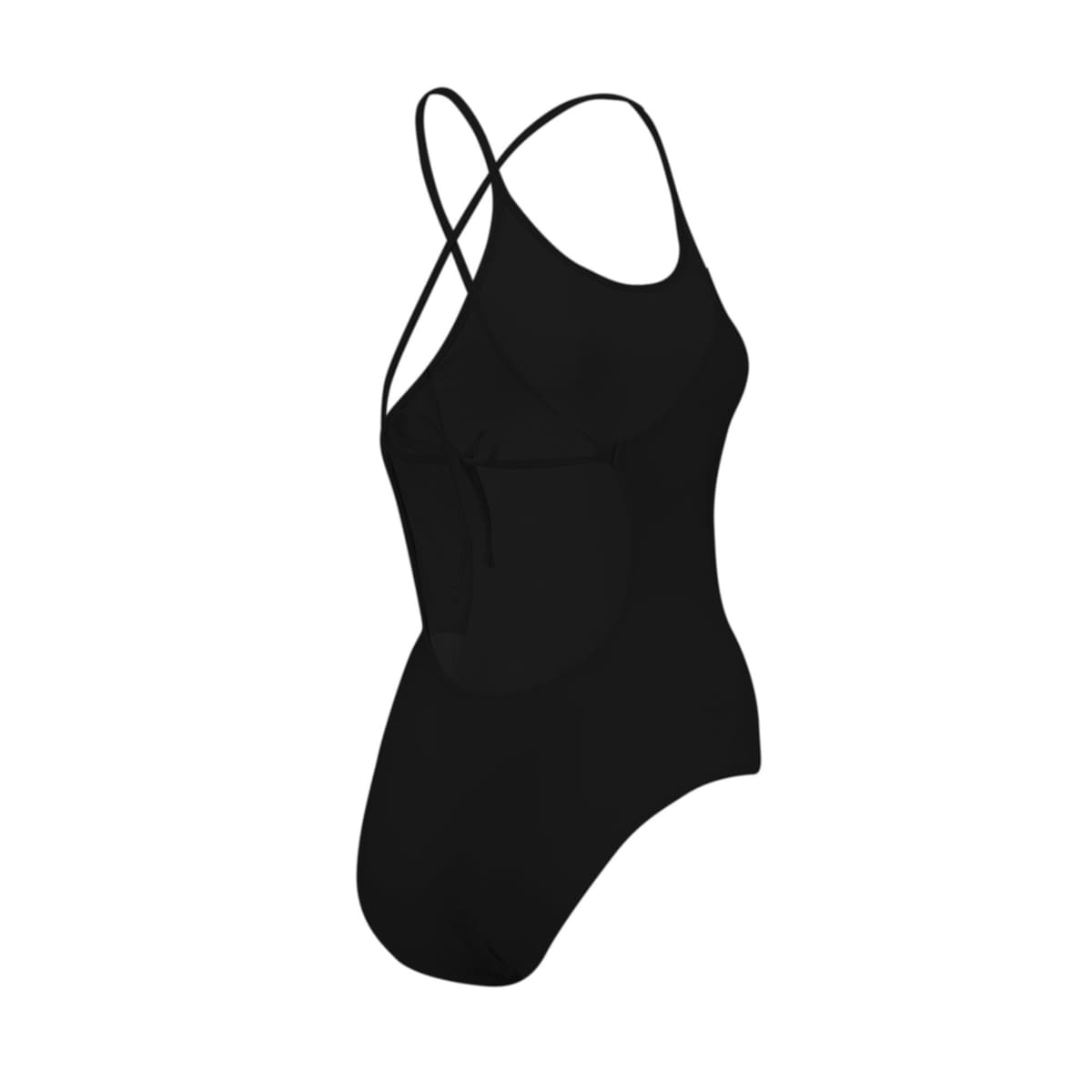 PUMA Swim Badpak met V-hals en Gekruiste Bandjes voor Dames, Zwart, Maat S thumbnail 4