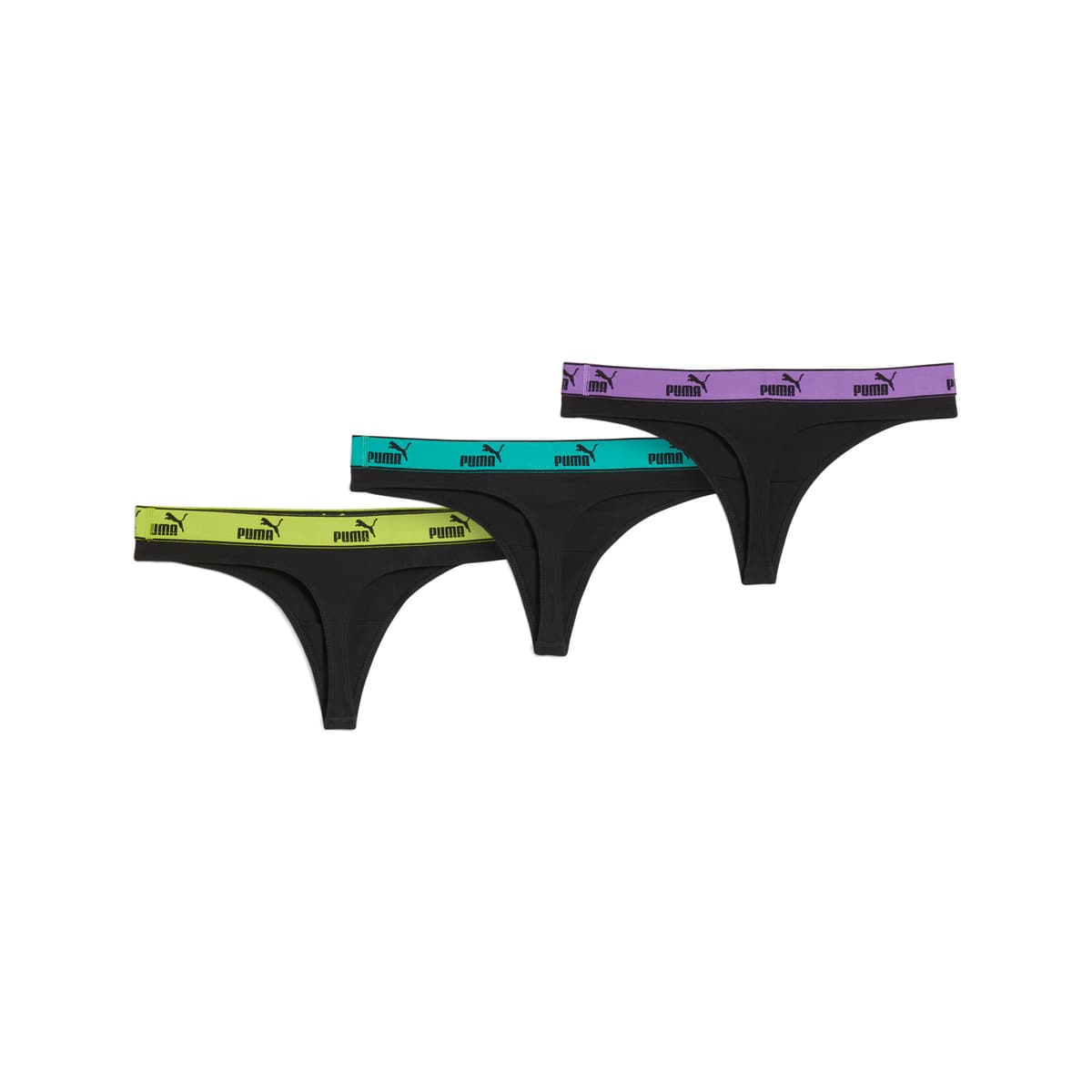 PUMA String voor Dames, Zwart, Maat 2 thumbnail 2