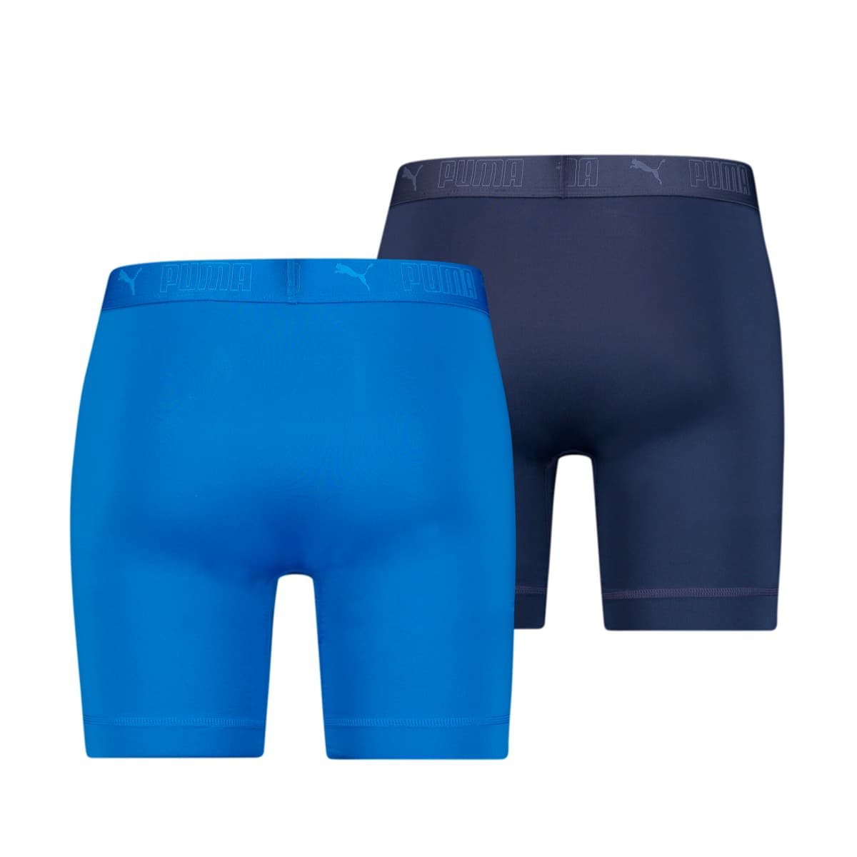 PUMA Sport Lange Boxershorts voor Heren, Blauw, Maat 2 thumbnail 2
