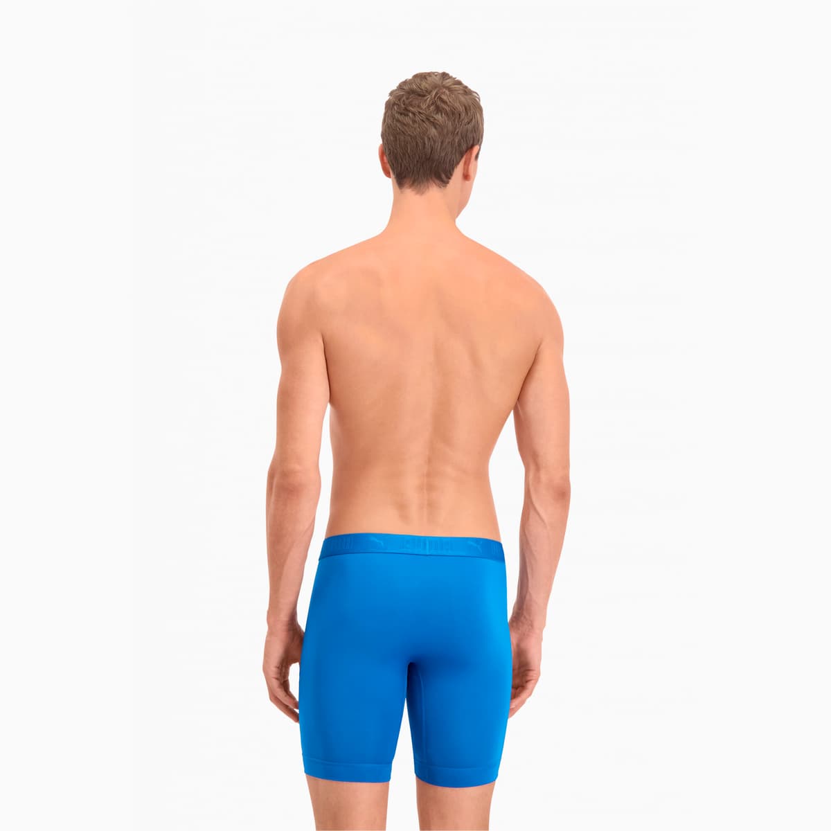 PUMA Sport Lange Boxershorts voor Heren, Blauw, Maat 2 thumbnail 6