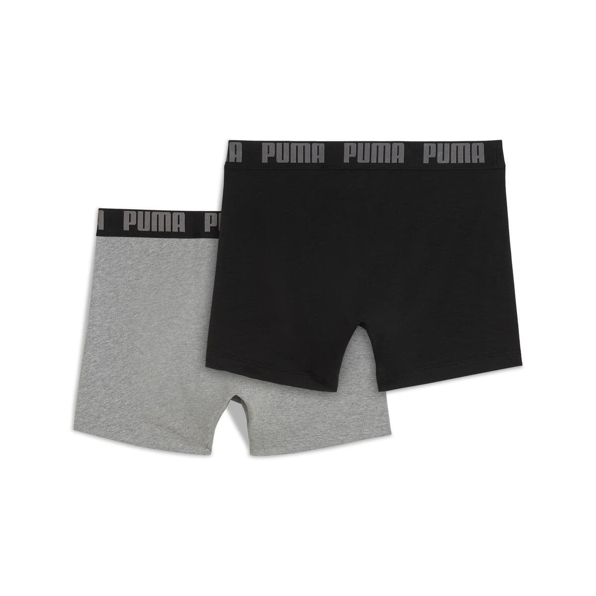 PUMA boxershort voor Heren, Zwart/Grijs, Maat 3 thumbnail 2