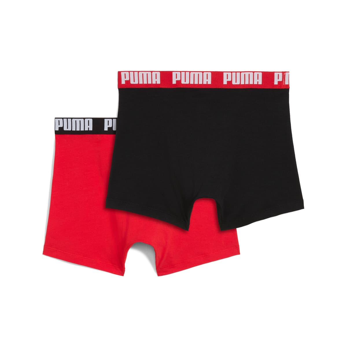 PUMA boxershort voor Heren, Zwart/Rood, Maat 3 thumbnail 2