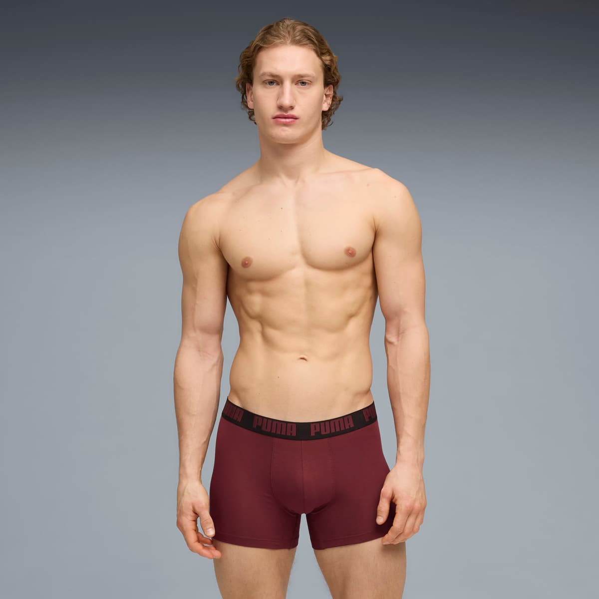 PUMA boxershort voor Heren, Rood, Maat 3