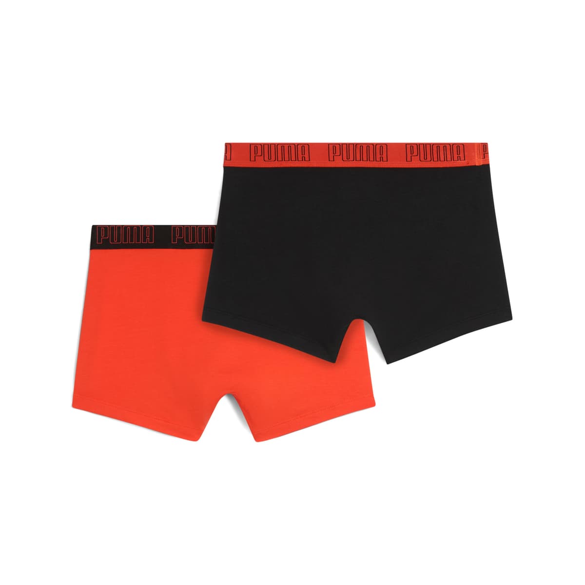 PUMA korte boxershort voor Heren, Zwart/Rood, Maat 5 thumbnail 2