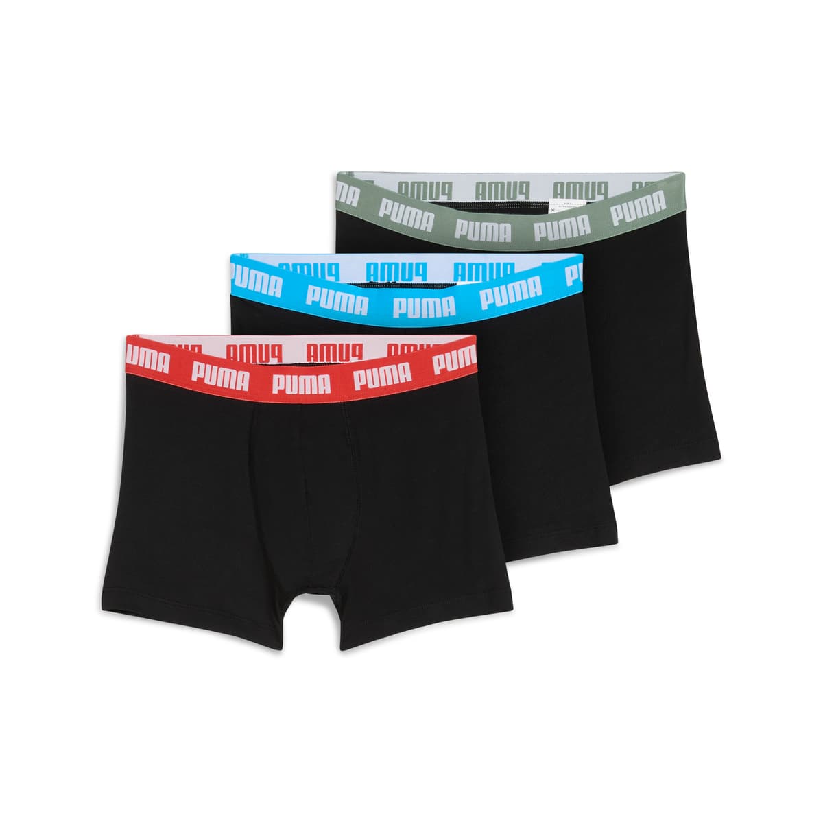 PUMA Boxershorts voor Heren, Zwart, Maat 3