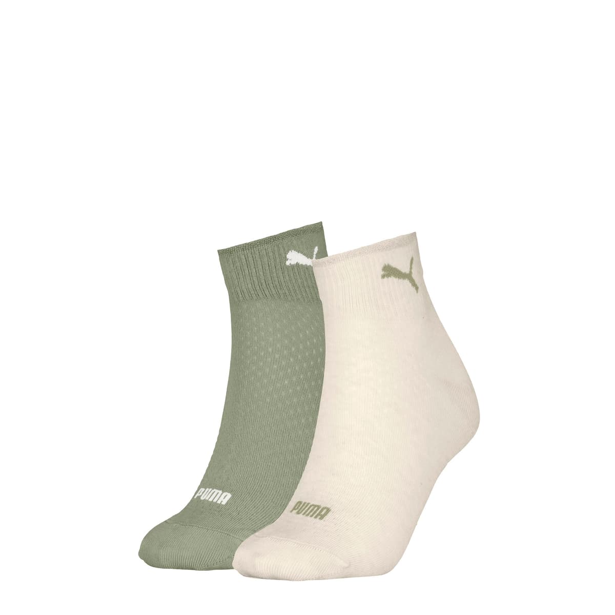 PUMA korte sokken voor Dames, Groen, Maat 39-42