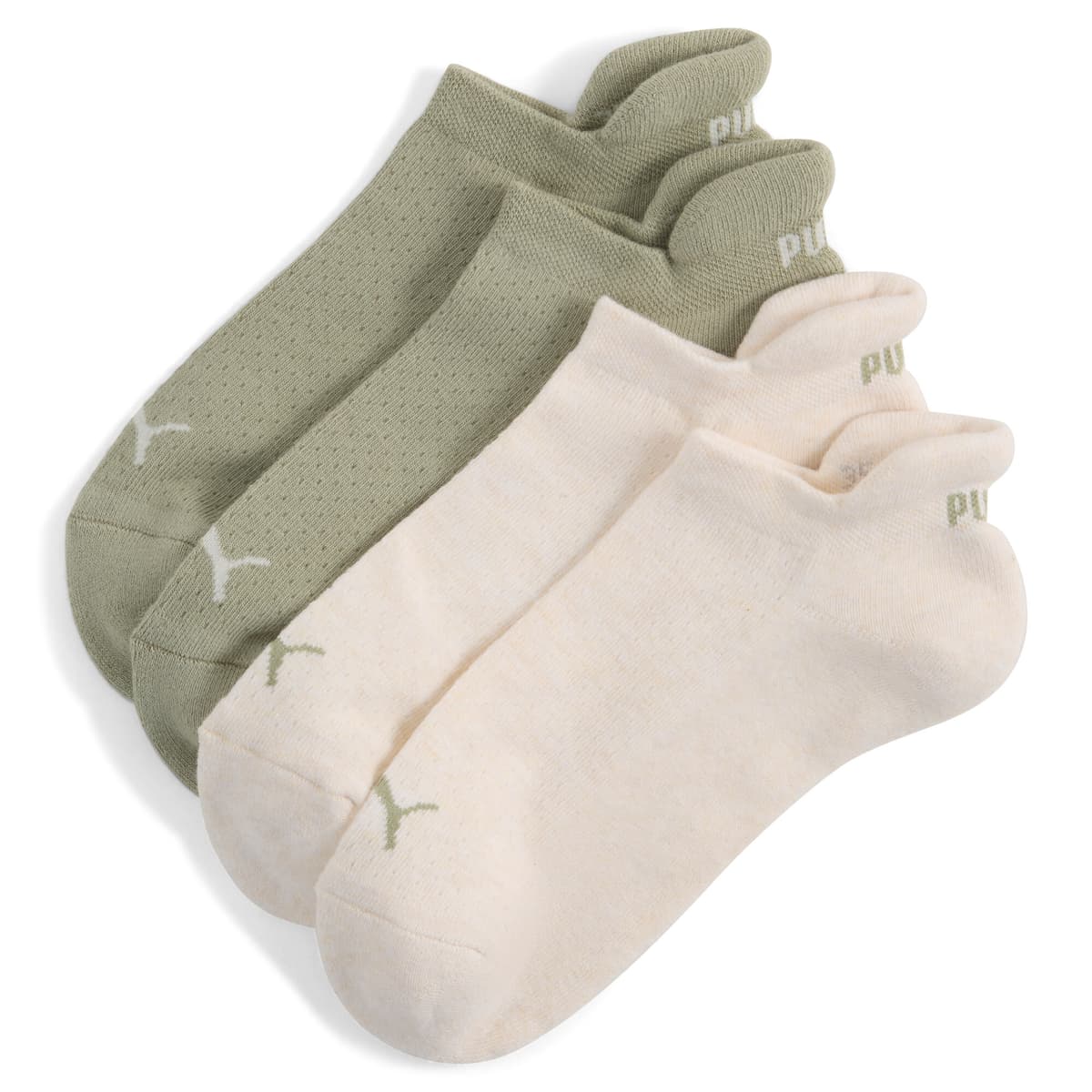 PUMA sneakersokken voor Dames, Groen, Maat 39-42