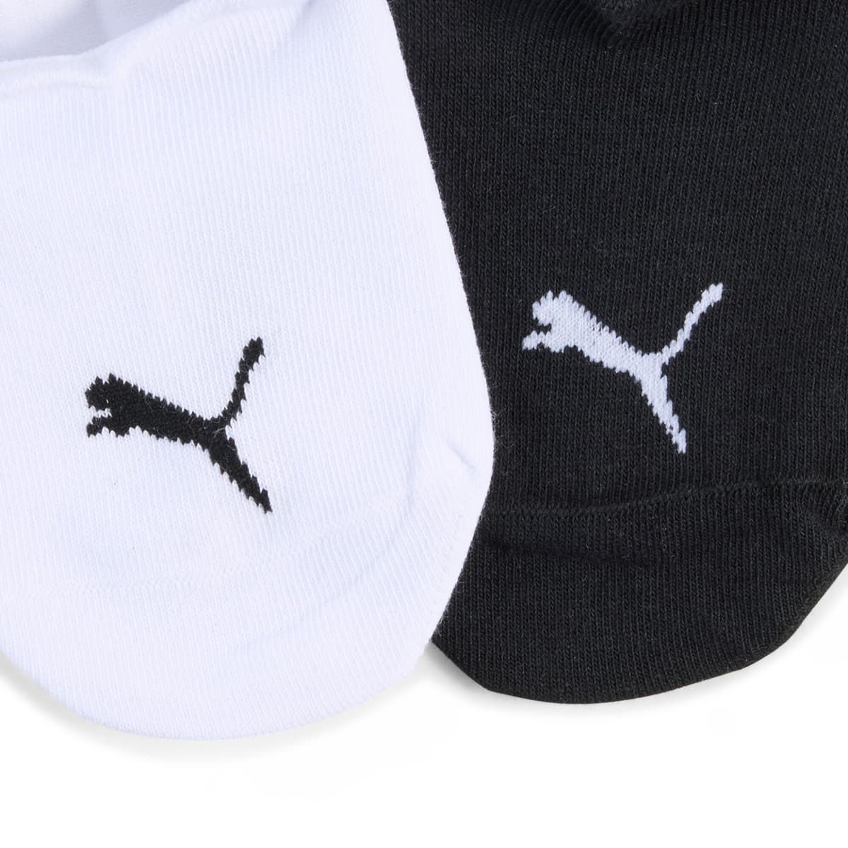 PUMA Uniseks voetjes, Zwart/Wit, Maat 43-46 thumbnail 2