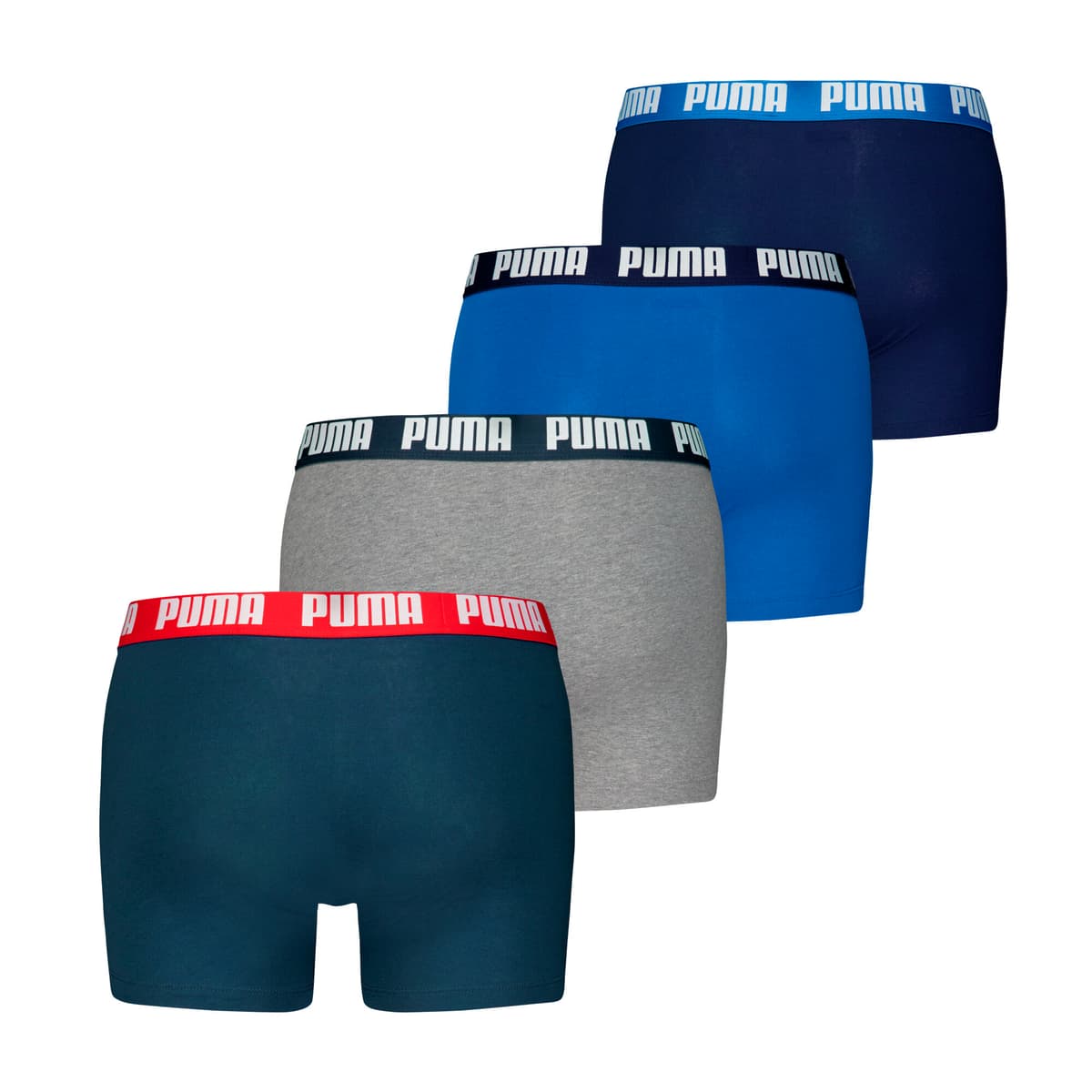 PUMA Boxershorts voor Heren, Blauw, Maat 5 thumbnail 2