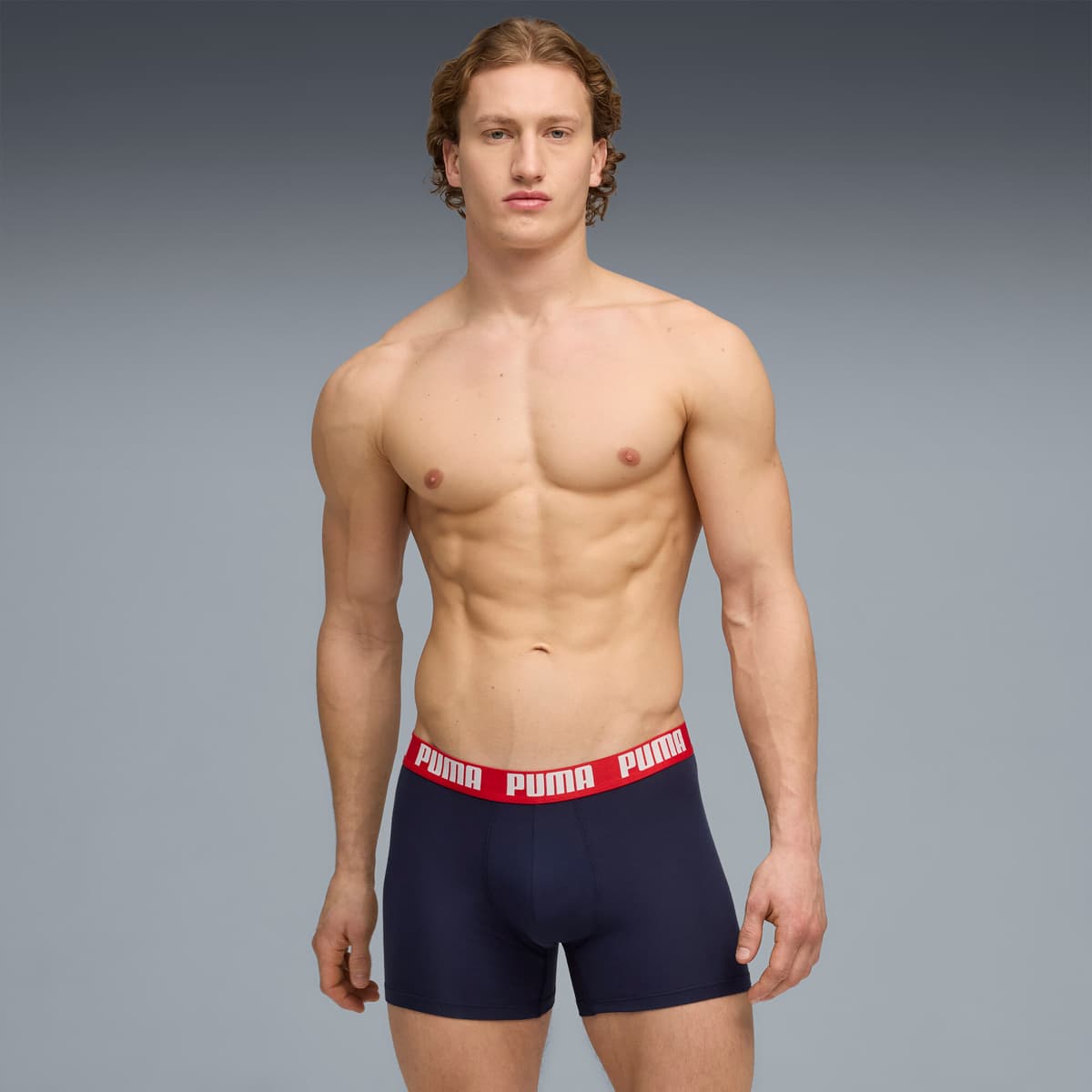 PUMA Boxershorts voor Heren, Blauw, Maat 5