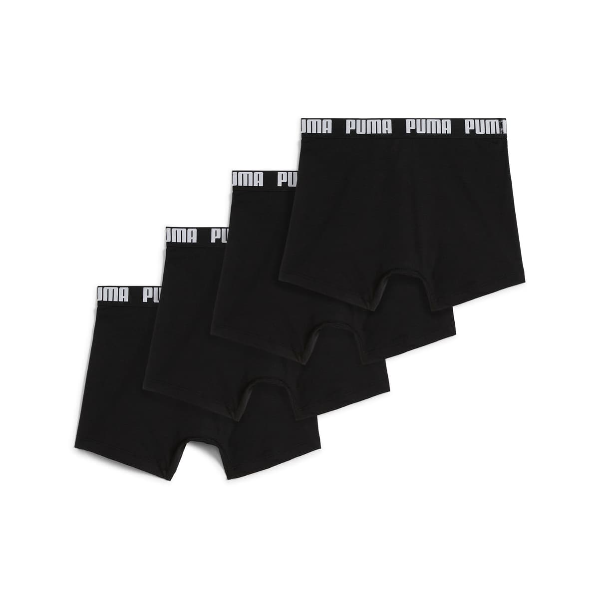 PUMA Boxershorts voor Heren, Zwart/Grijs, Maat 3 thumbnail 2