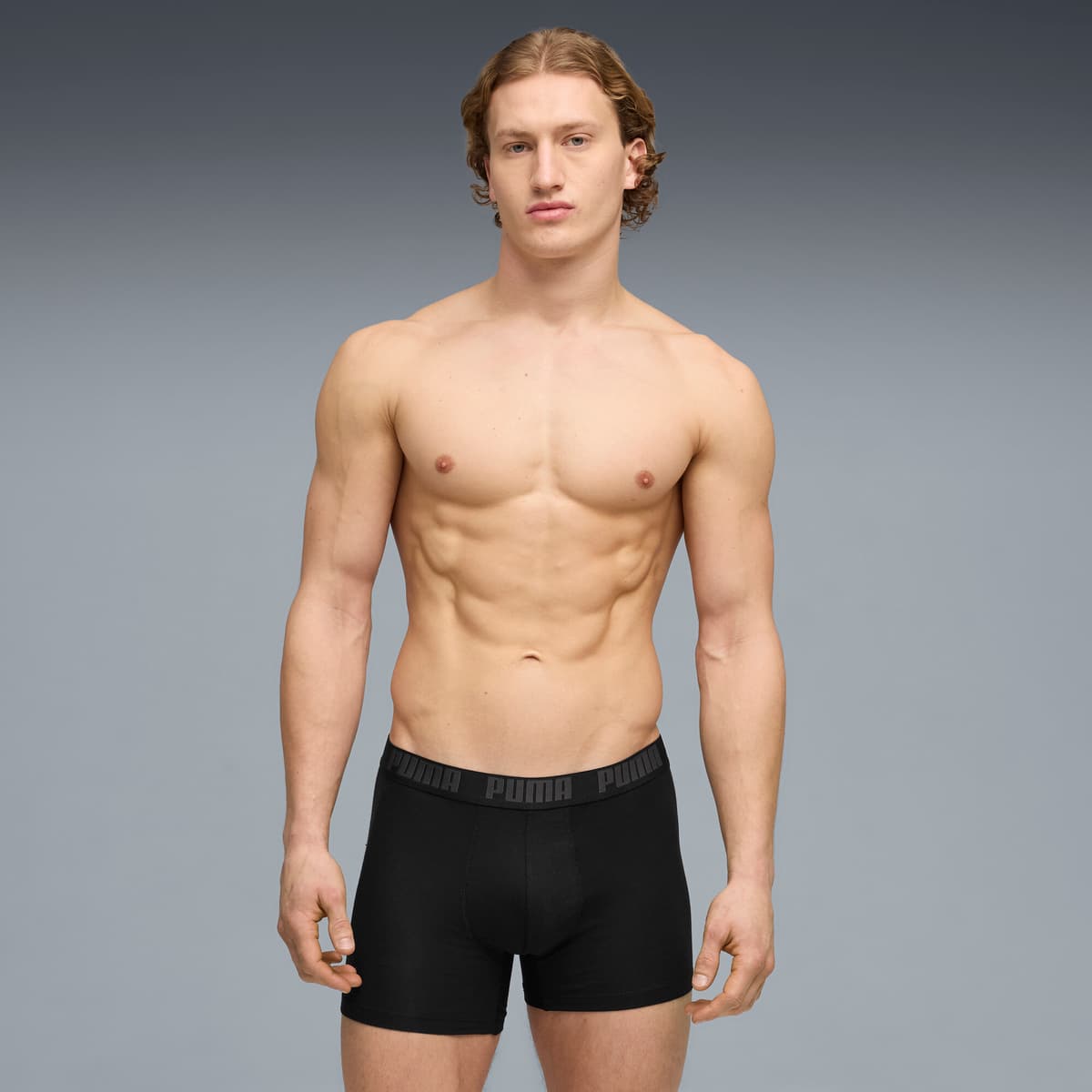 PUMA Boxershorts voor Heren, Zwart, Maat 3