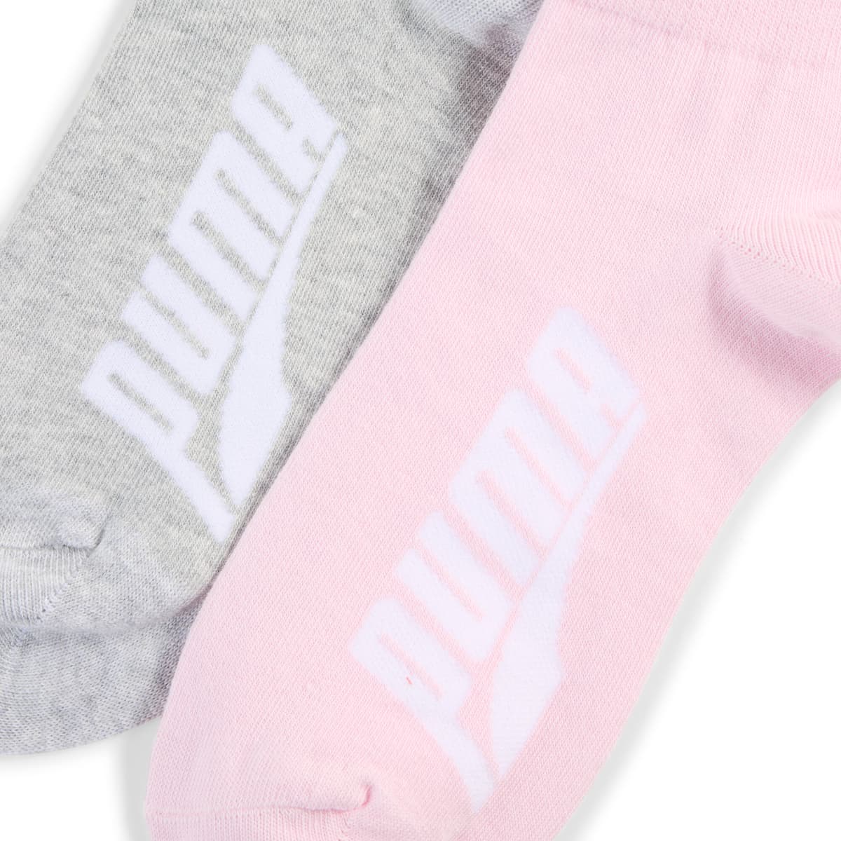 PUMA Korte uniseks sokken (set van 2), Roze, Maat 39-42 thumbnail 2