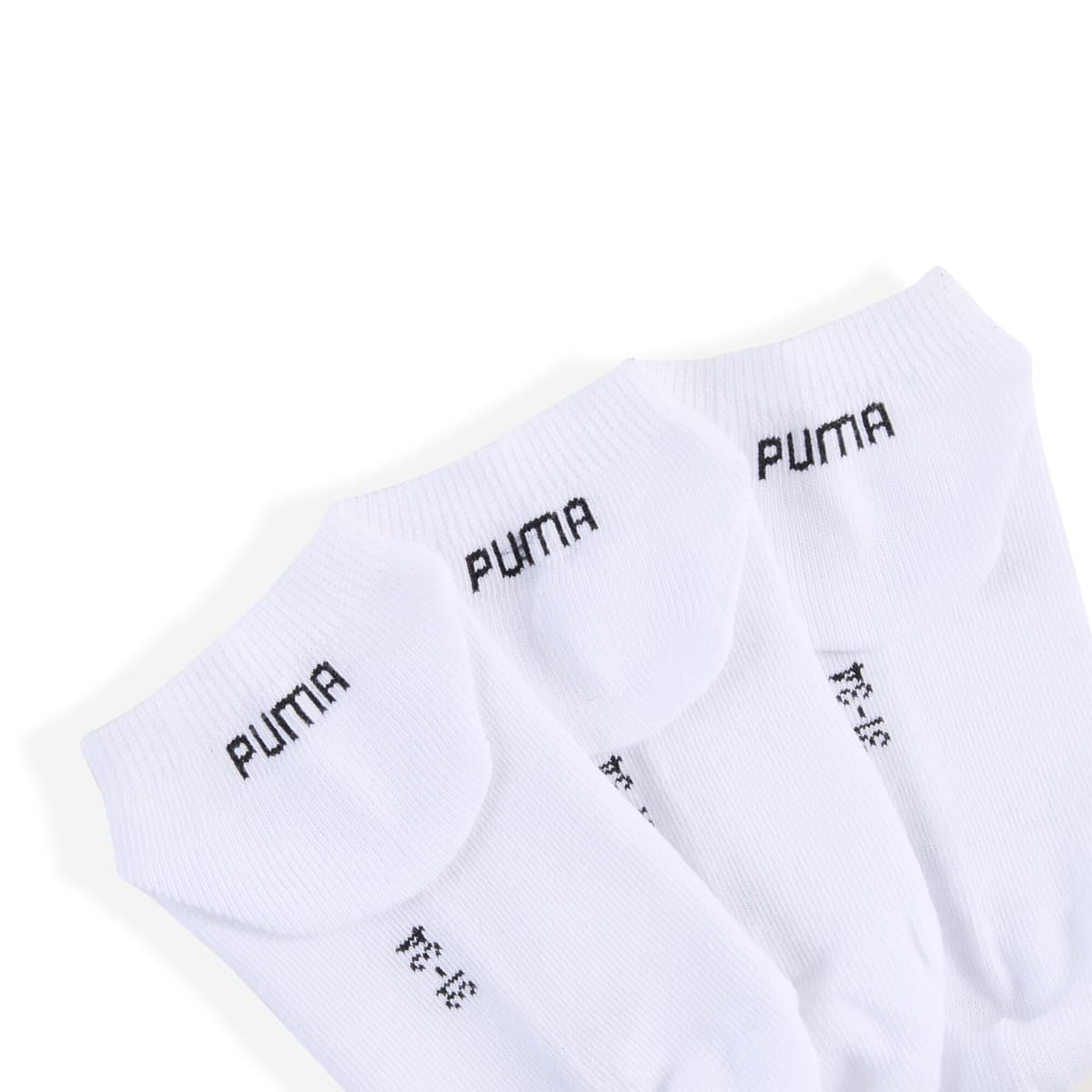 PUMA Sneakersokken, Wit, Maat 35-38 thumbnail 2