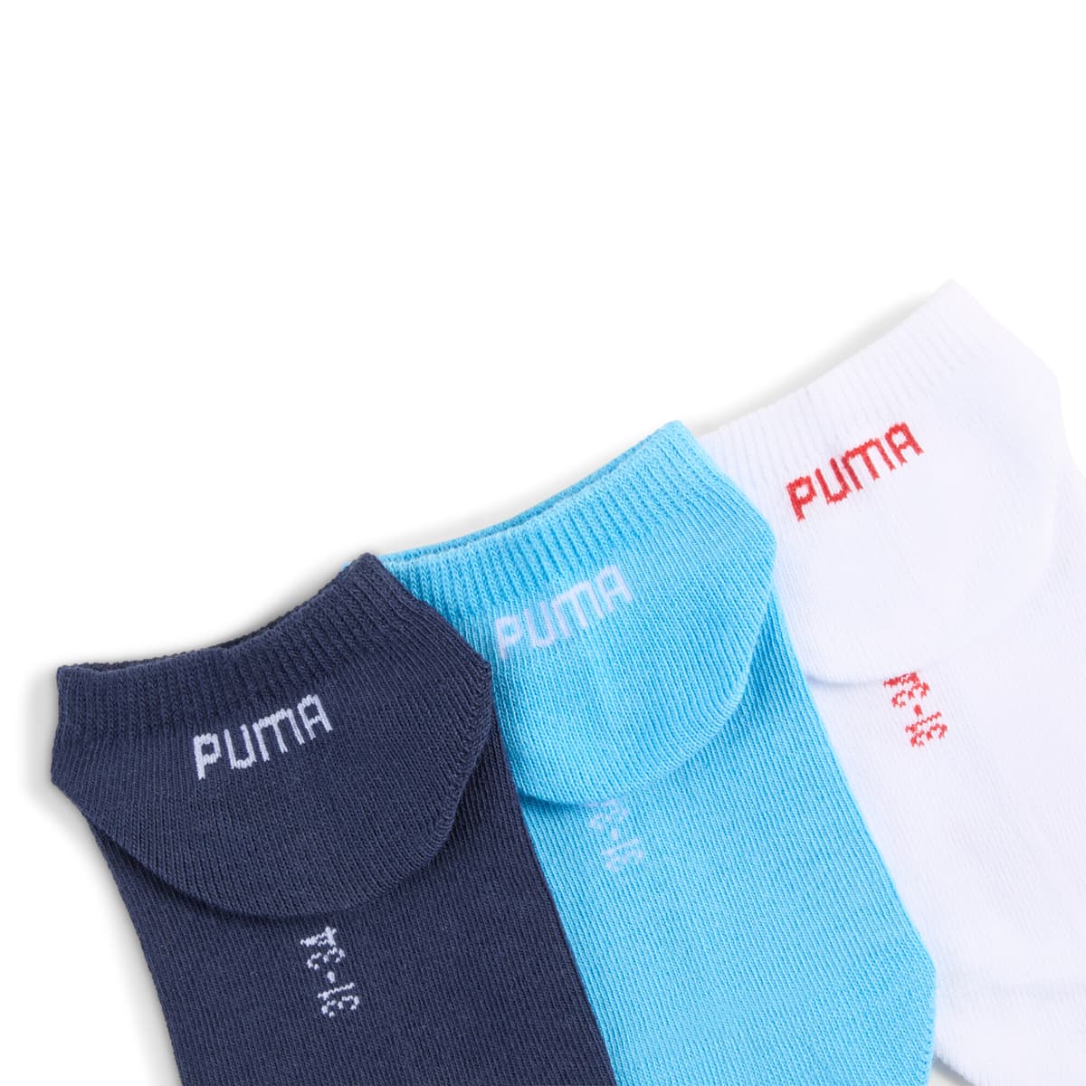 PUMA Sneakersokken, Blauw, Maat 31-34 thumbnail 2