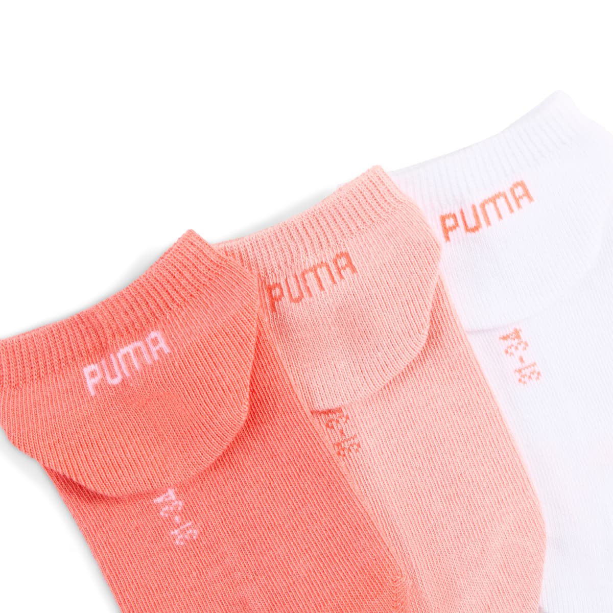 PUMA Sneakersokken, Roze, Maat 23-26 thumbnail 2