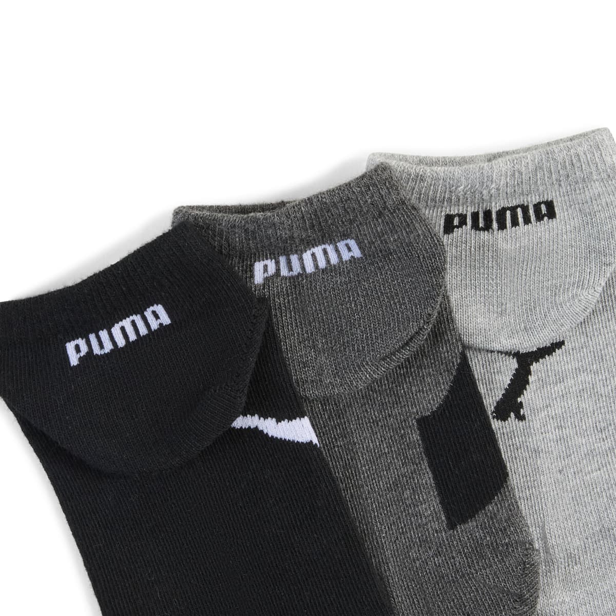 PUMA Sneakersokken, Zwart, Maat 39-42 thumbnail 2