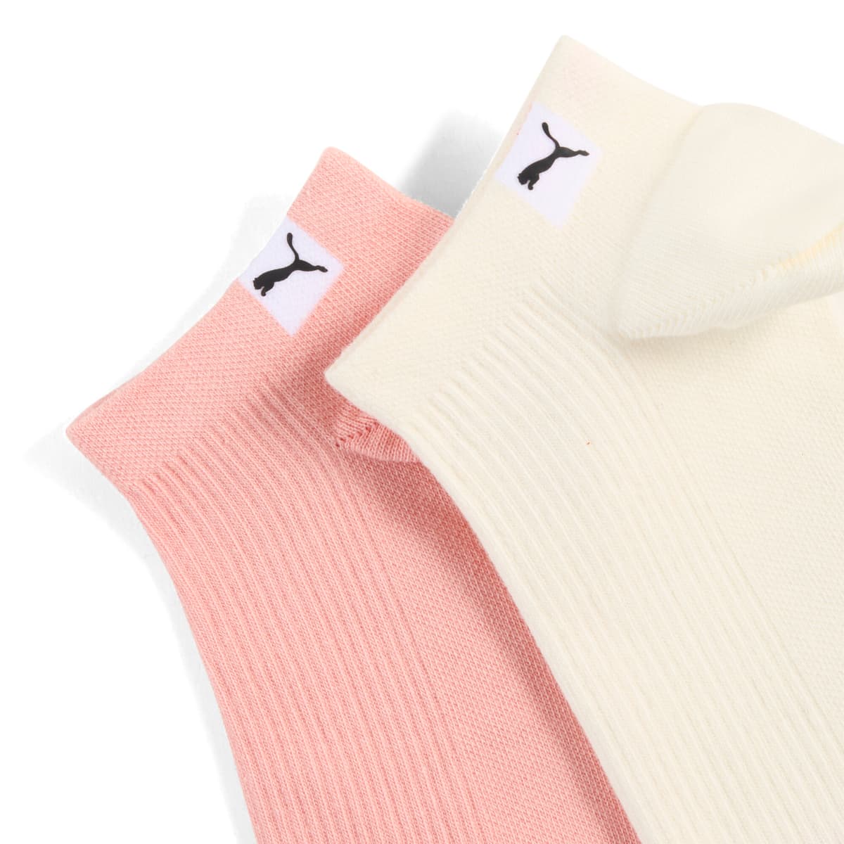 PUMA Heritage sneakersokken voor Dames, Roze/Wit, Maat 39-42 thumbnail 2