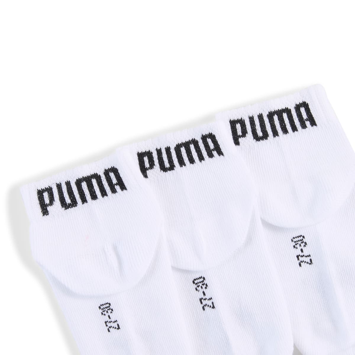 PUMA Korte sokken, Wit, Maat 27-30 thumbnail 2