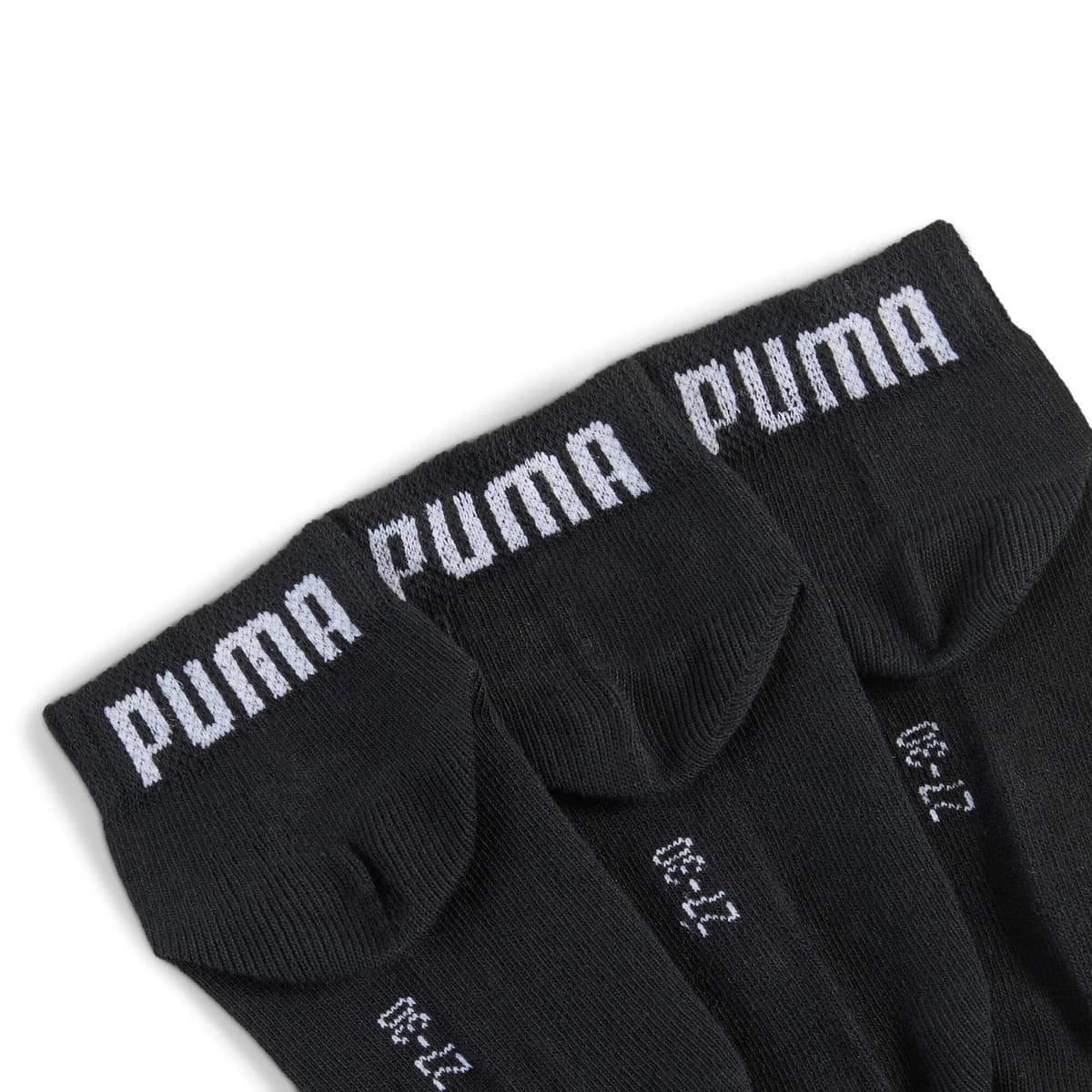 PUMA Korte sokken, Zwart, Maat 35-38 thumbnail 2