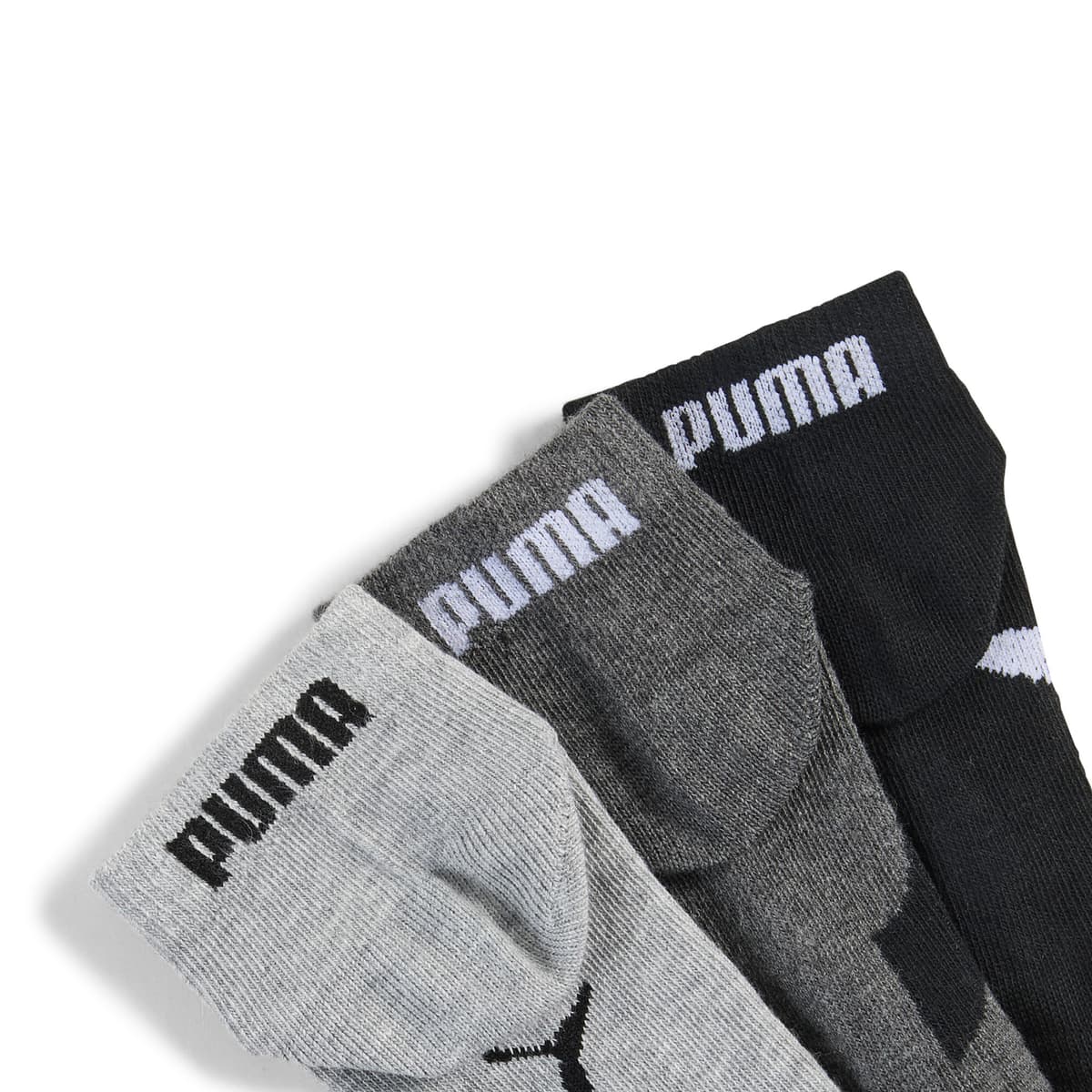 PUMA Korte sokken, Zwart, Maat 27-30 thumbnail 2