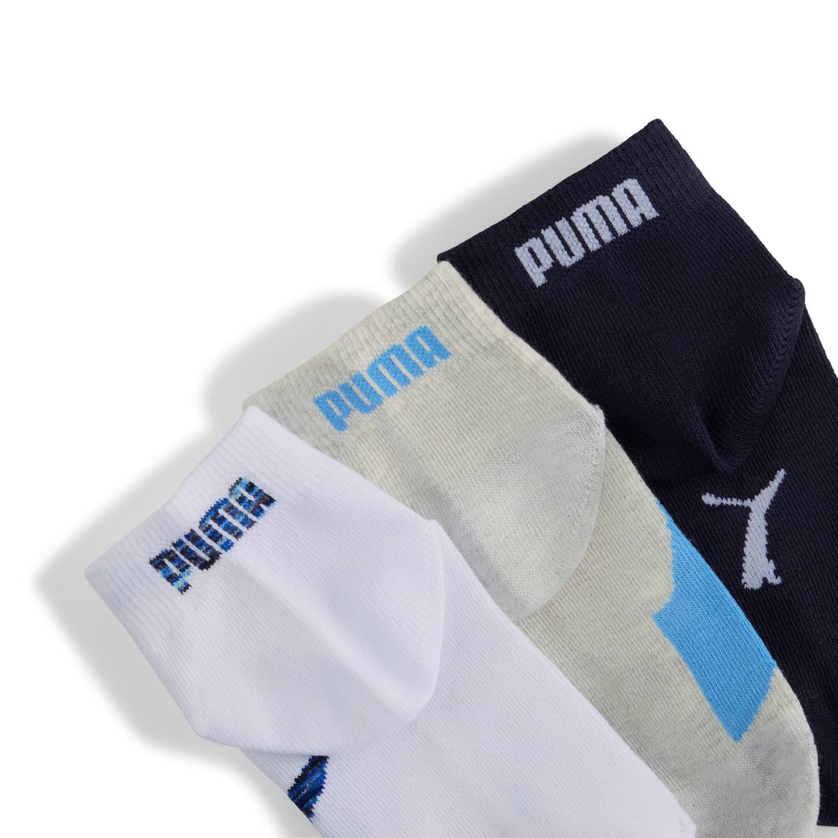 PUMA Korte sokken, Blauw, Maat 35-38 thumbnail 2