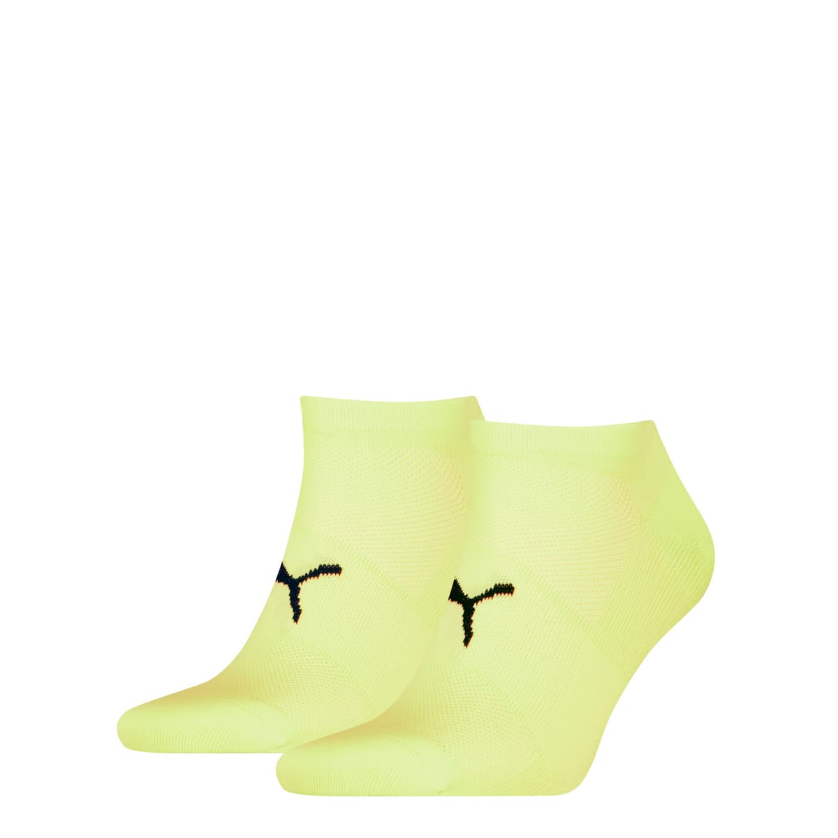 PUMA uniseks sneakersokken, Geel, Maat 35-38