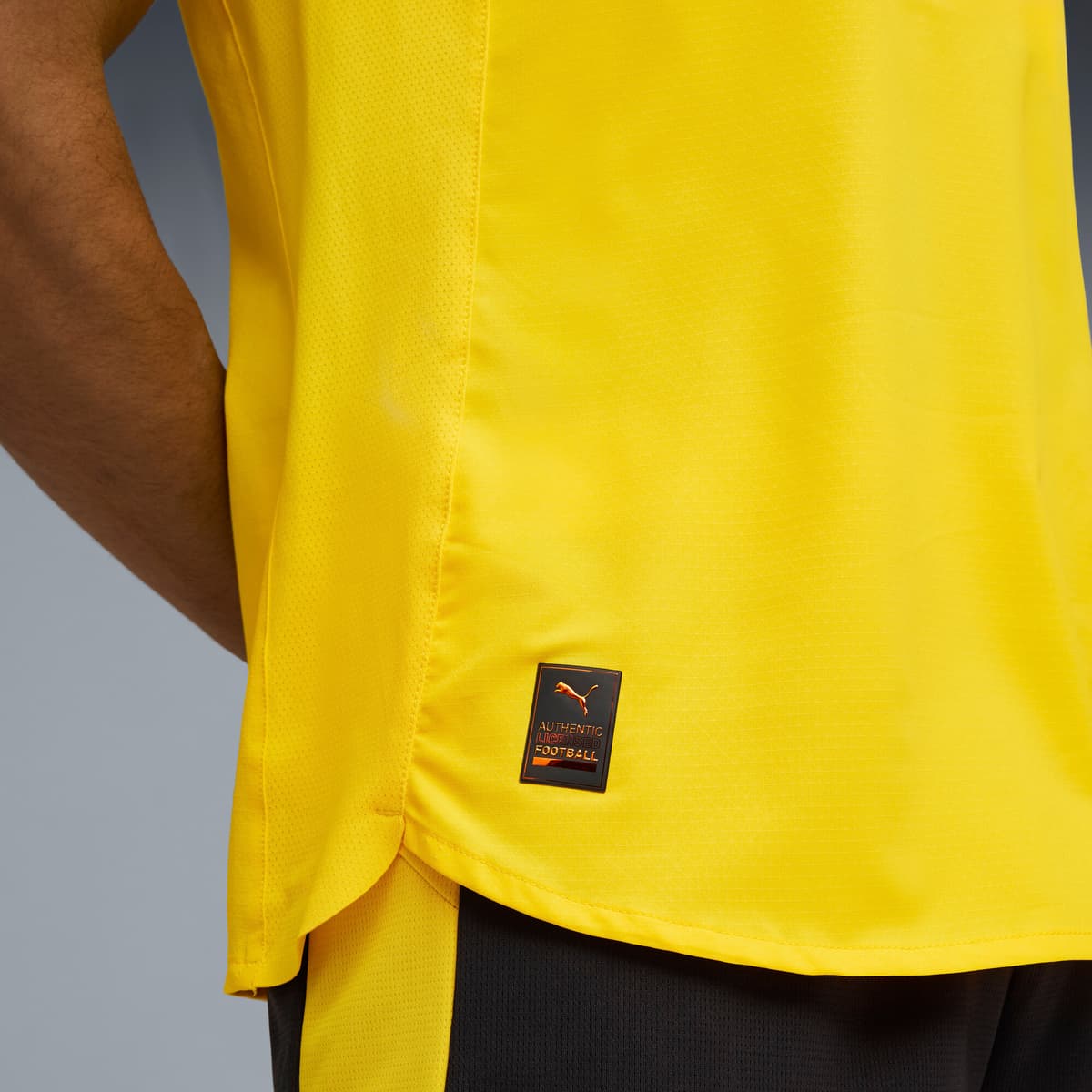 PUMA Borussia Dortmund 25/26 Authentic thuisshirt voor Heren, Zwart/Geel, Maat M thumbnail 3