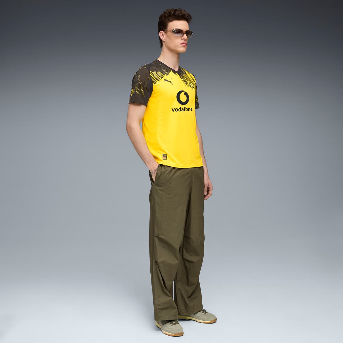 PUMA Borussia Dortmund 25/26 thuisshirt voor Heren, Zwart/Geel, Maat M thumbnail 5