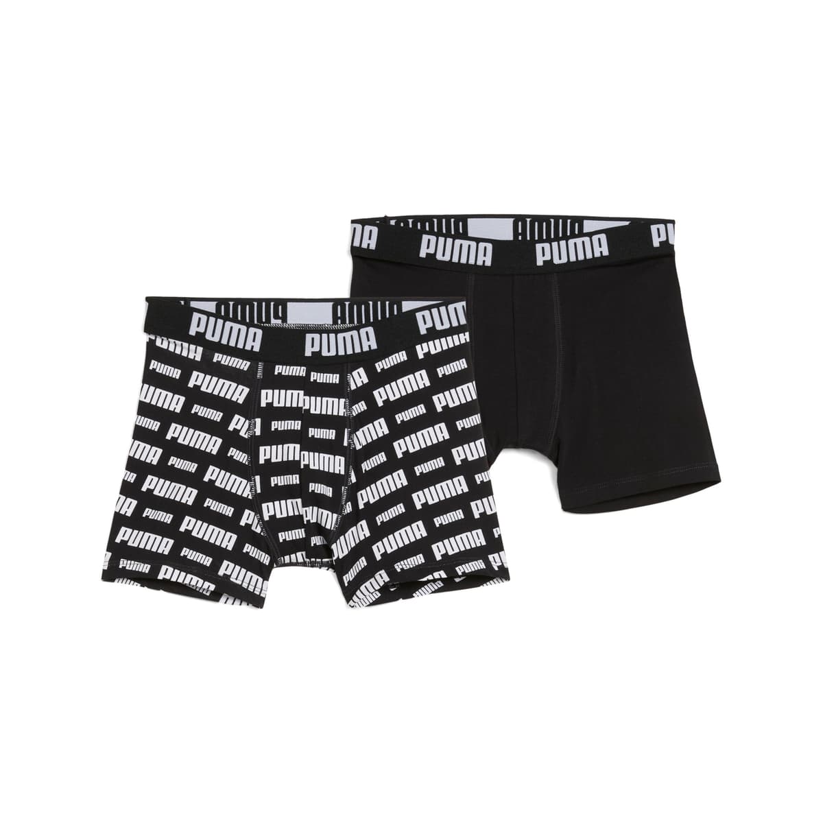 PUMA Everyday logoboxers, Zwart, Maat 10